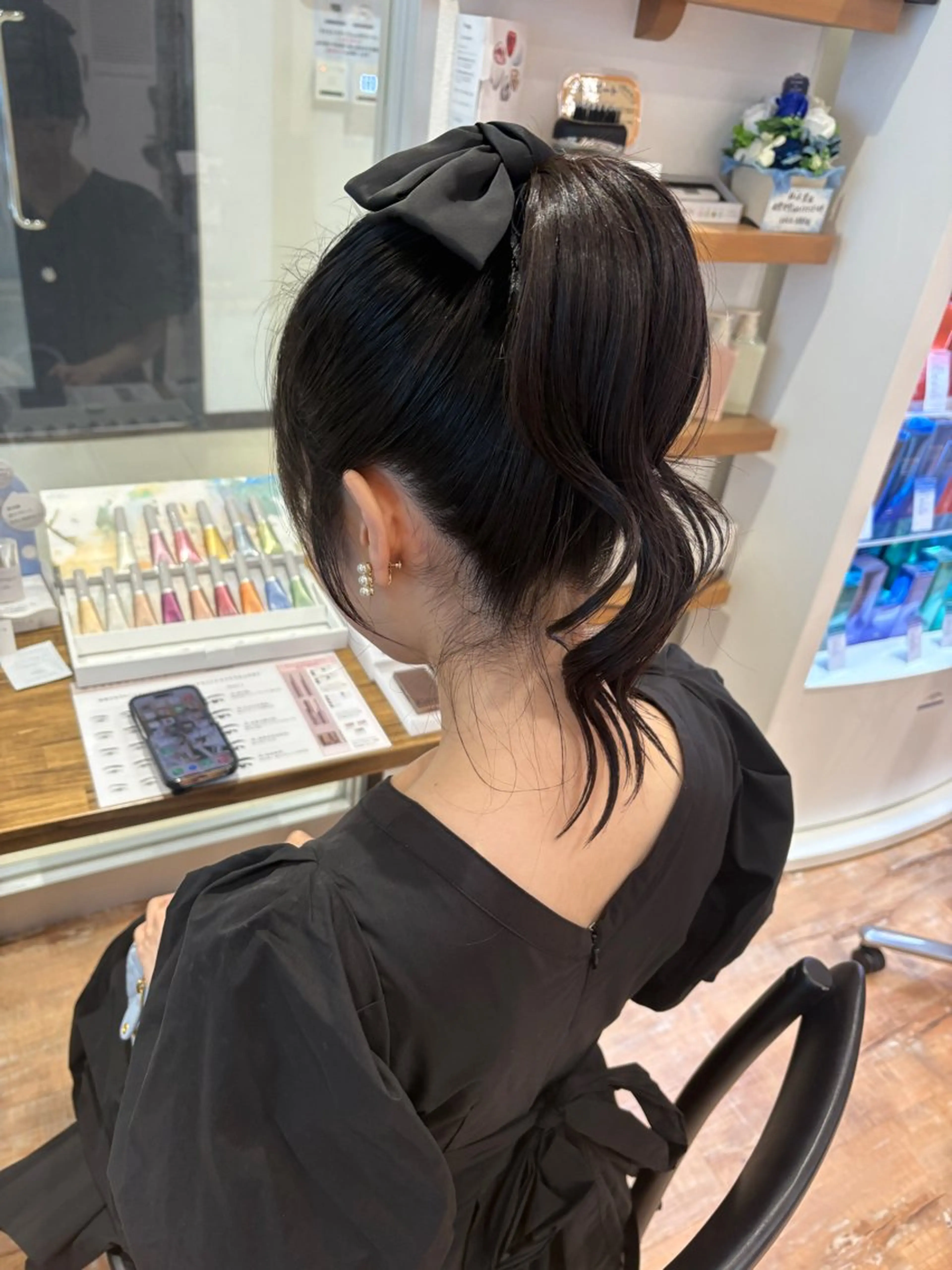 ヘアアレンジ ヘアセット ピンクカラーアレンジ 🩷AYANA🩷のヘアスタイル