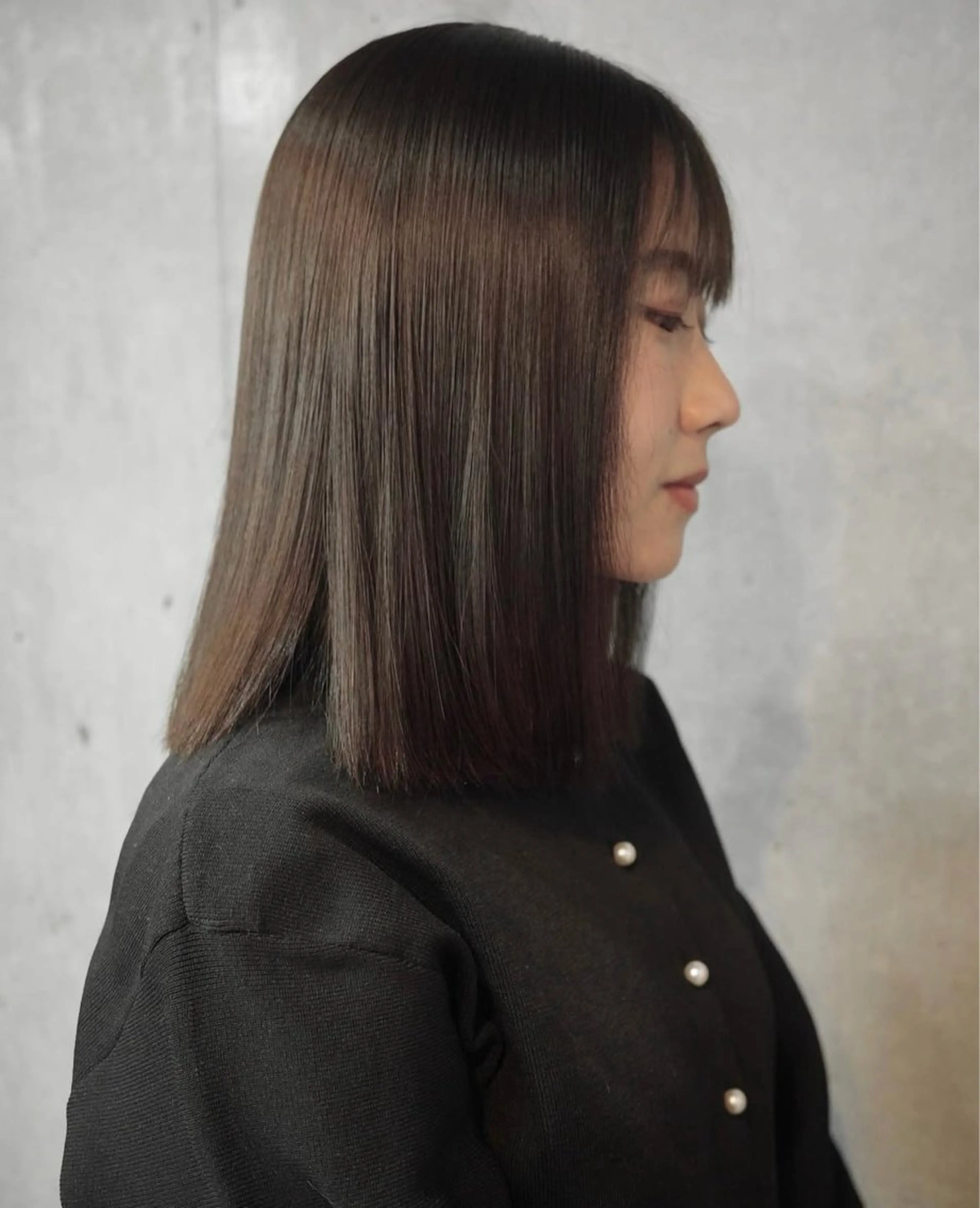 カラー ヘアカラー トリートメント Sog所属・manami/艶髪 /くすみカラーのヘアスタイル