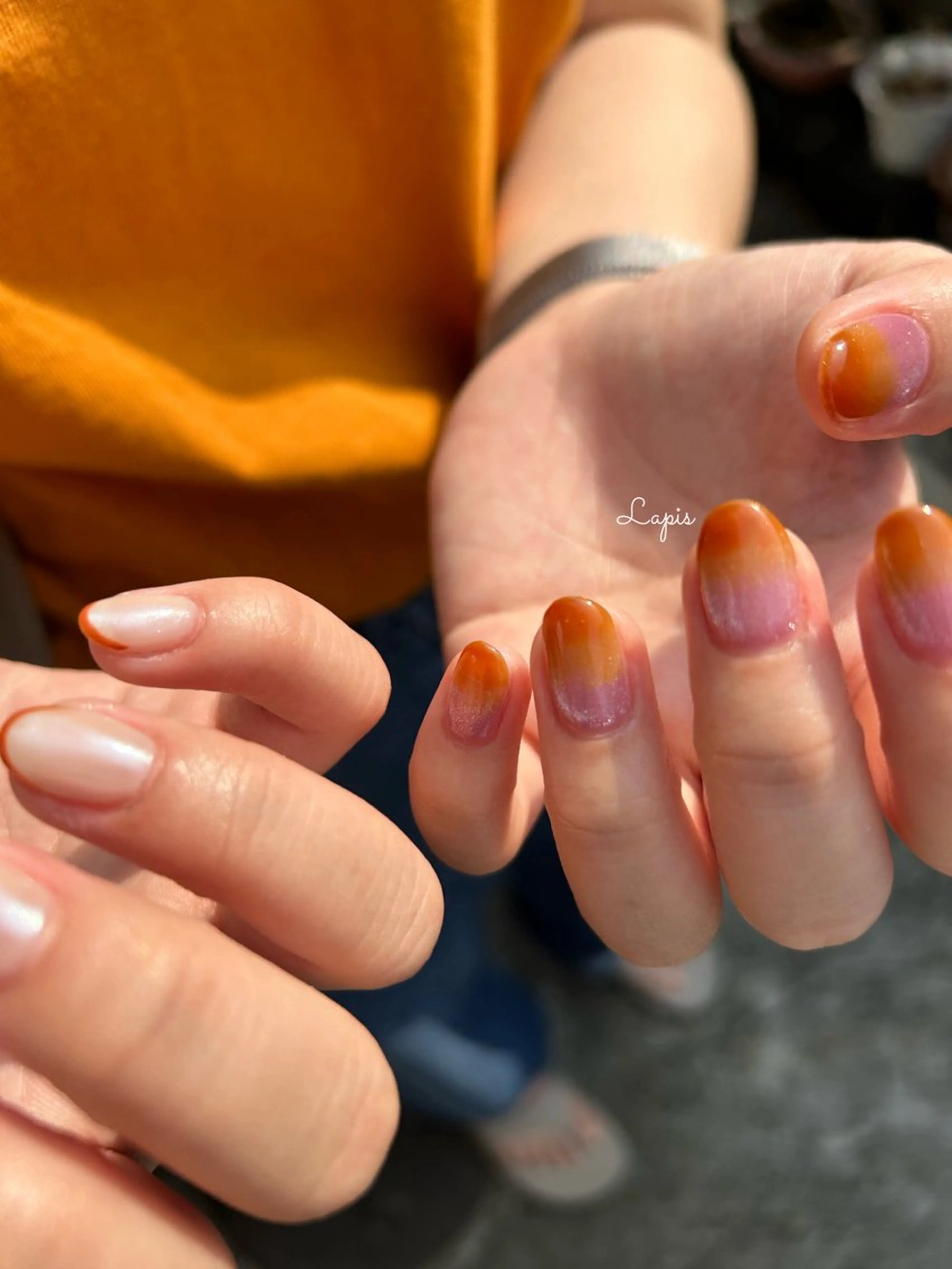 ネイル ハンドネイル Lapis *のネイルデザイン