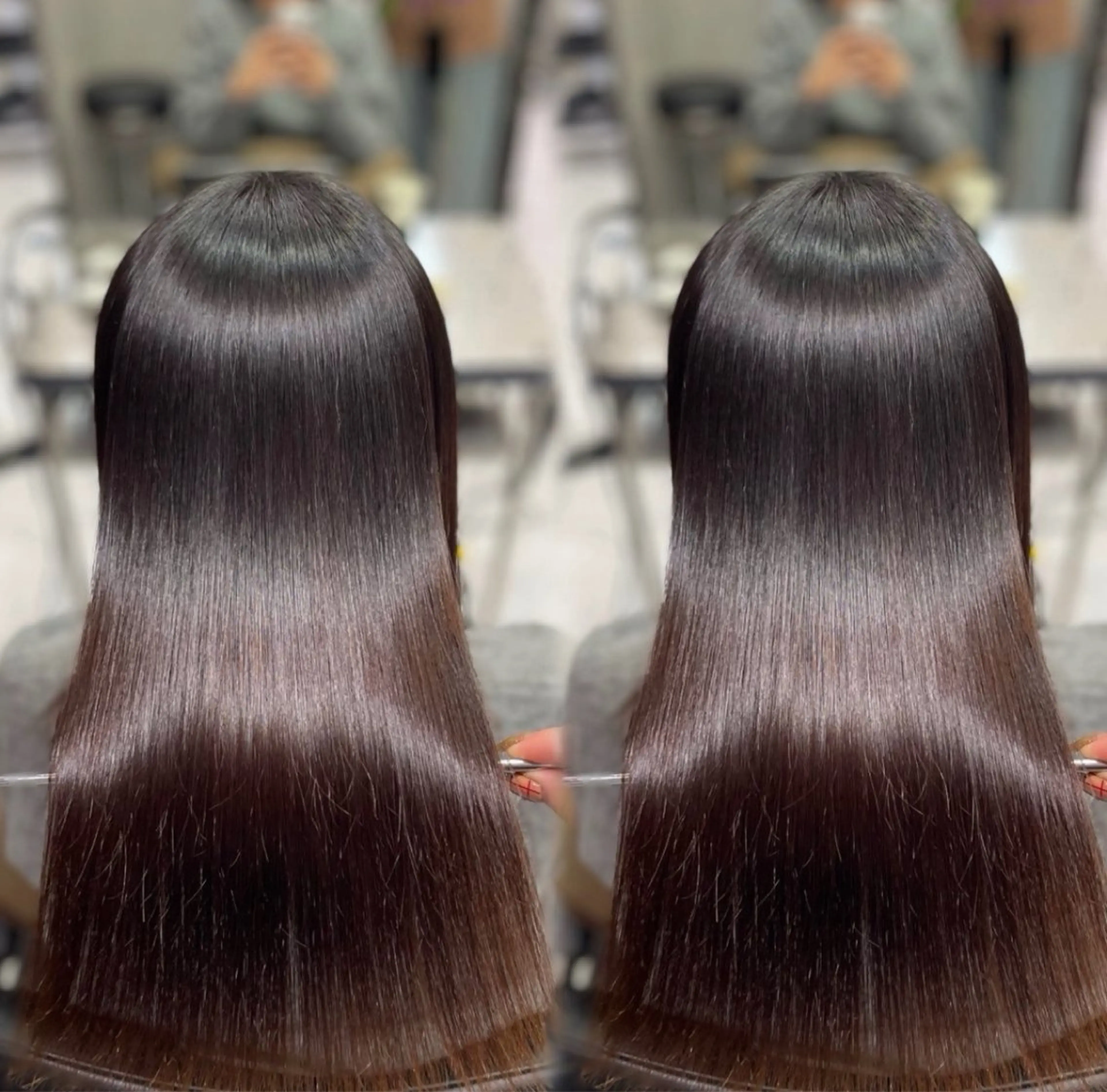 セミロング 縮毛矯正 トリートメント RAF TOKYO 2nd 今泉店所属・RAF KAEDEのヘアスタイル