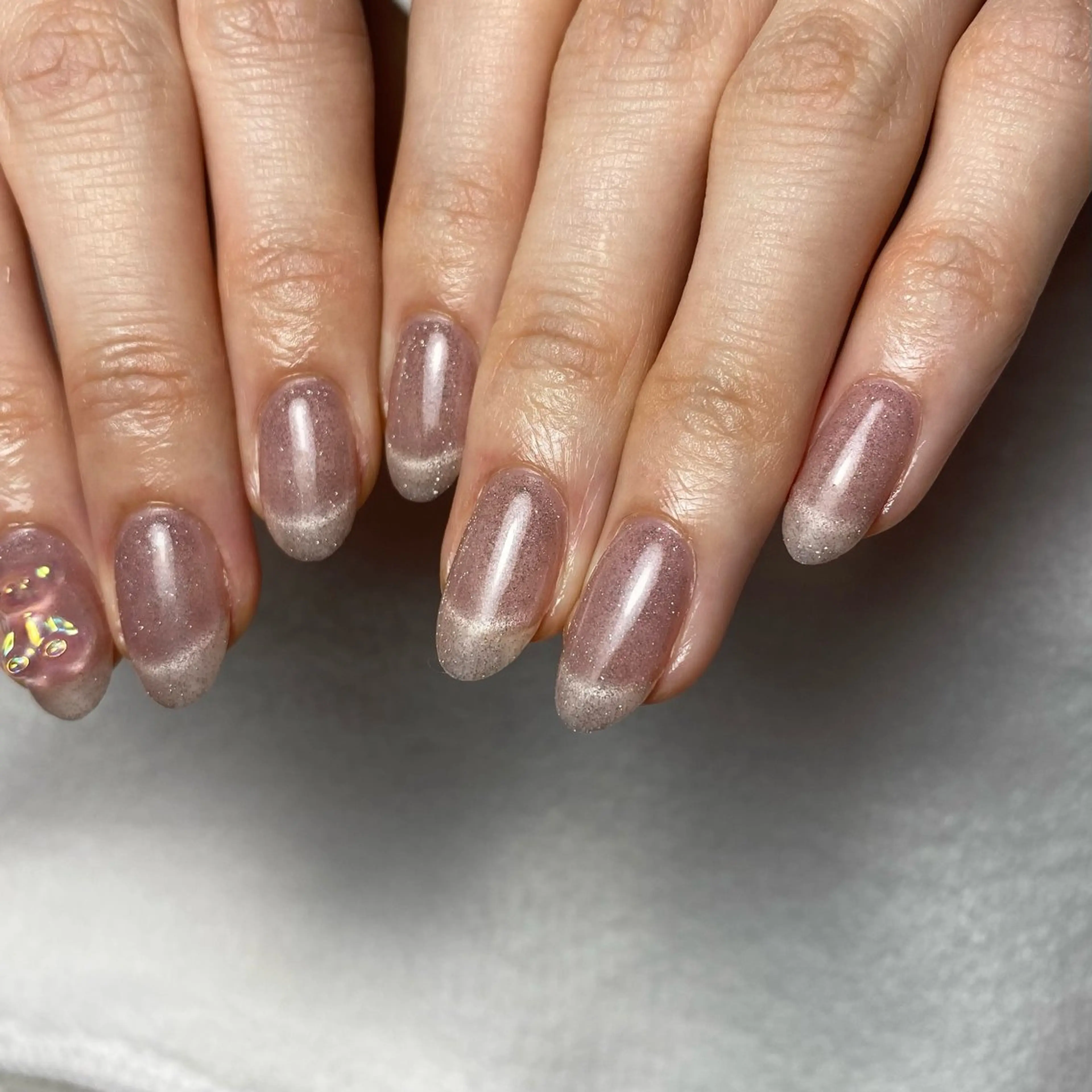 ［ハンドネイル］マグネットネイルワンカラー🧲オフ込み❗️の写真