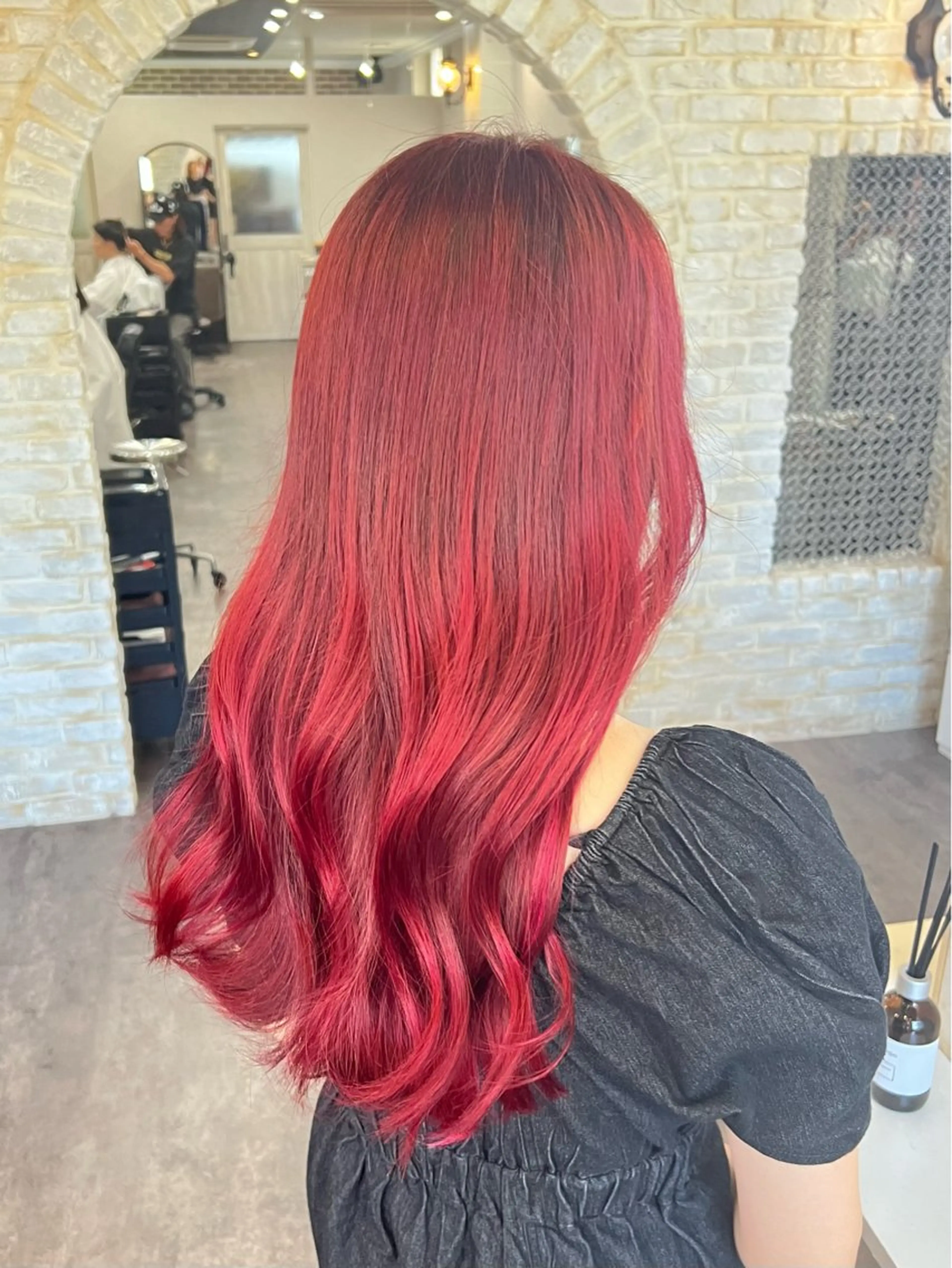 ロング カラー 透明感style 🌿 ASUKAのヘアスタイル