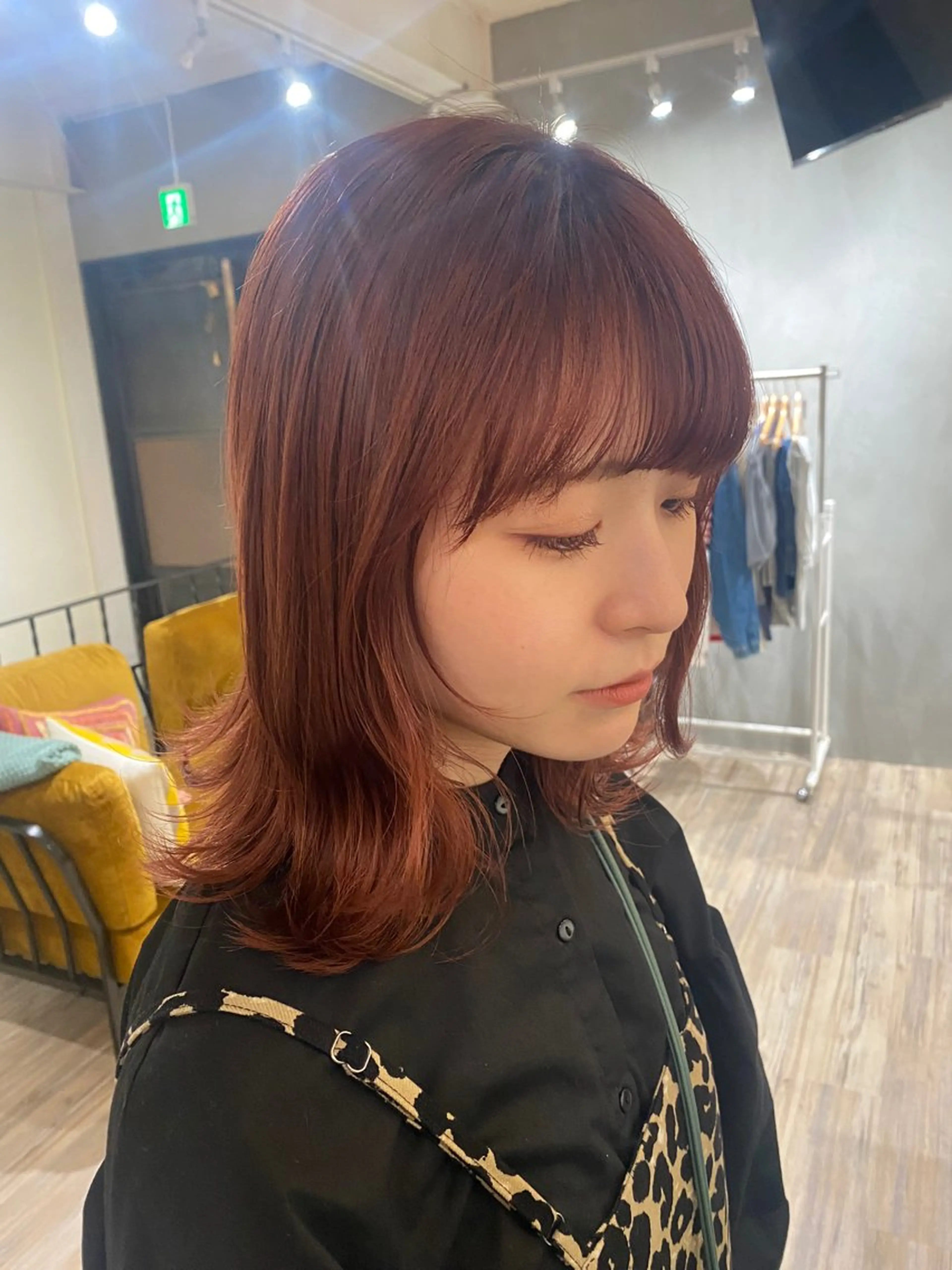 ミディアム カラー Ly a jitto  【リーアジット】所属・maho🦋🫧 Ly a jittoのヘアスタイル