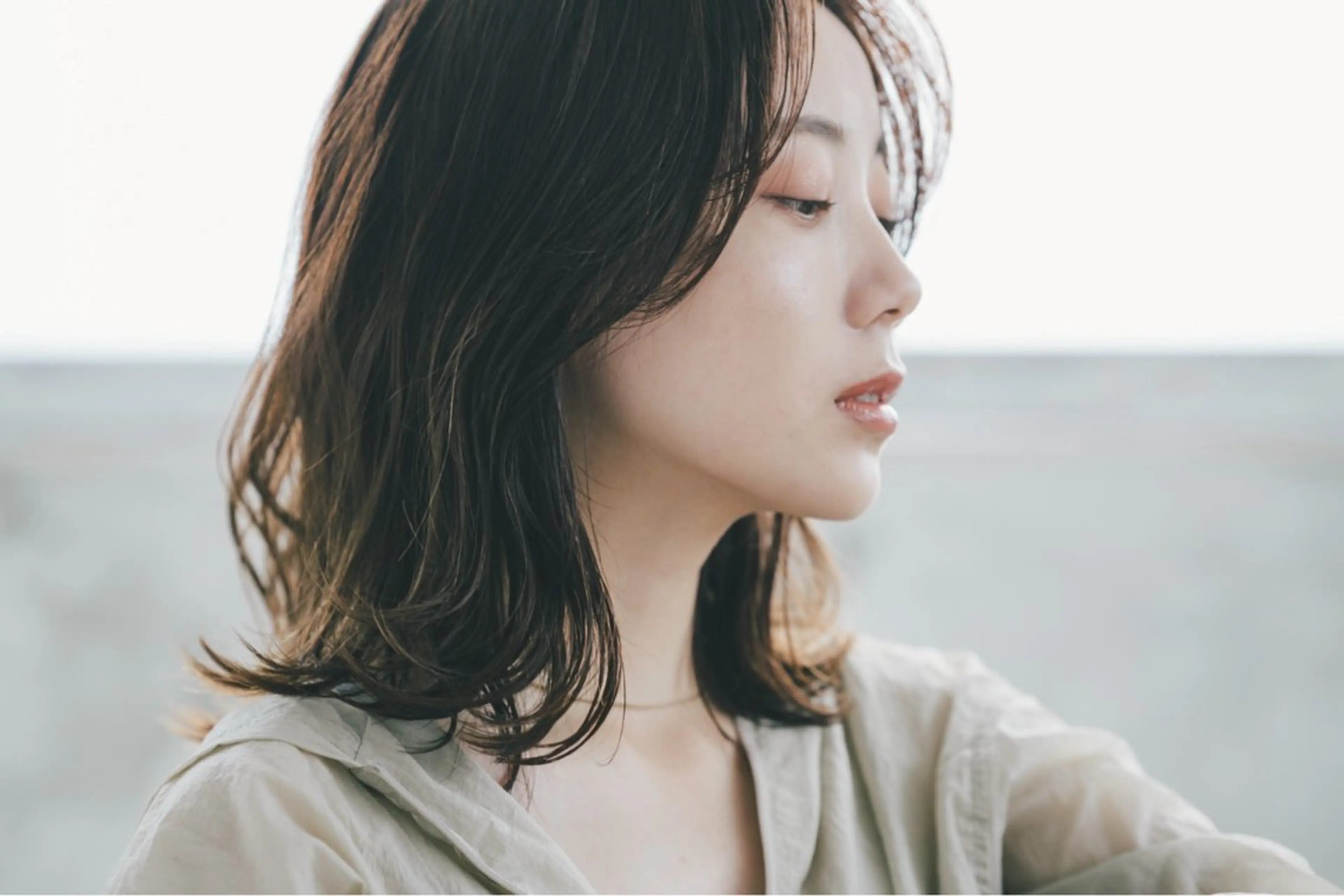 ミディアム カット トリートメント 市川 博紀 副店長のヘアスタイル