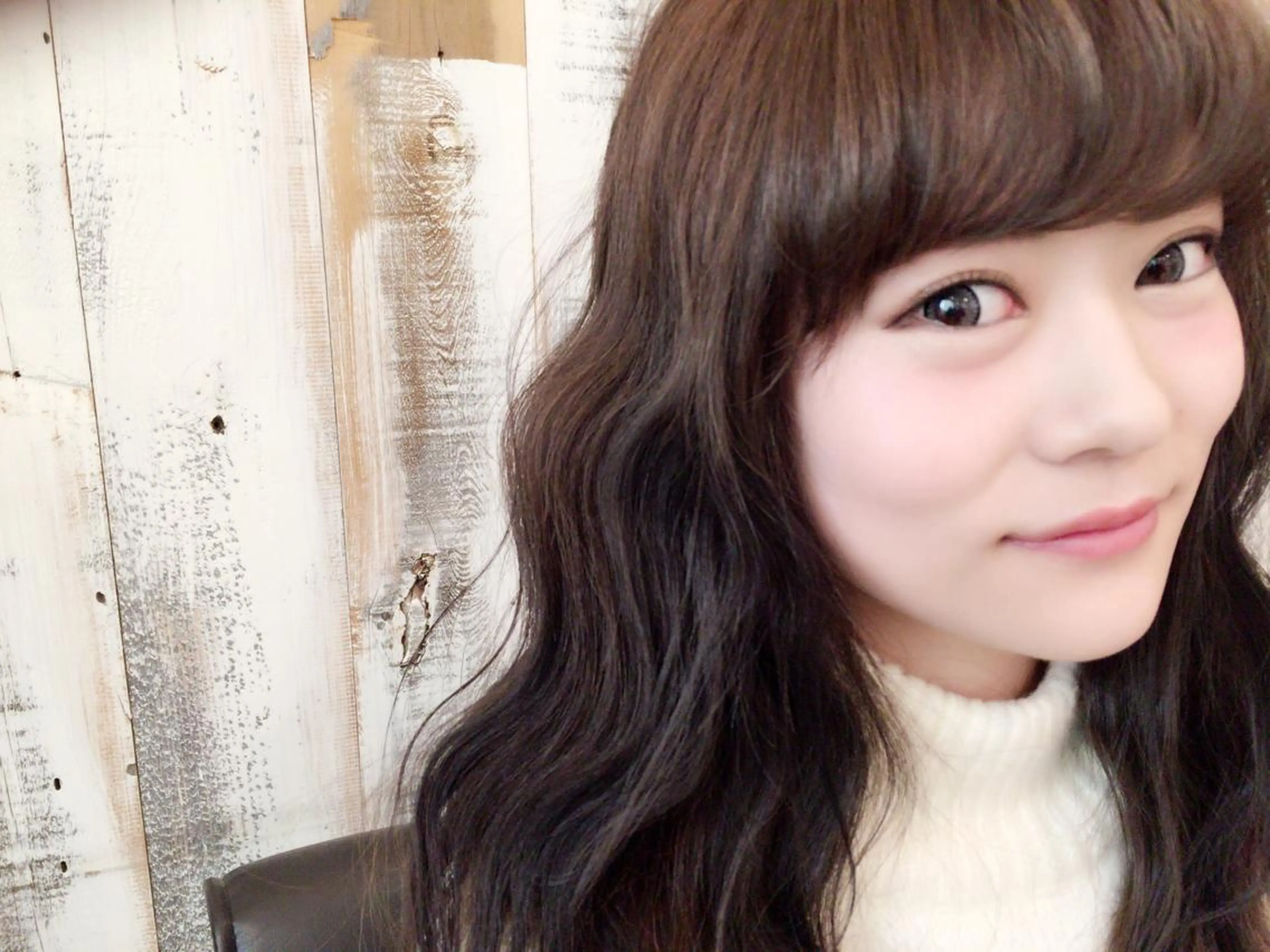 セミロング カラー パーマ 岡崎/髪質改善/ ハイトーン/鈴木進のヘアスタイル