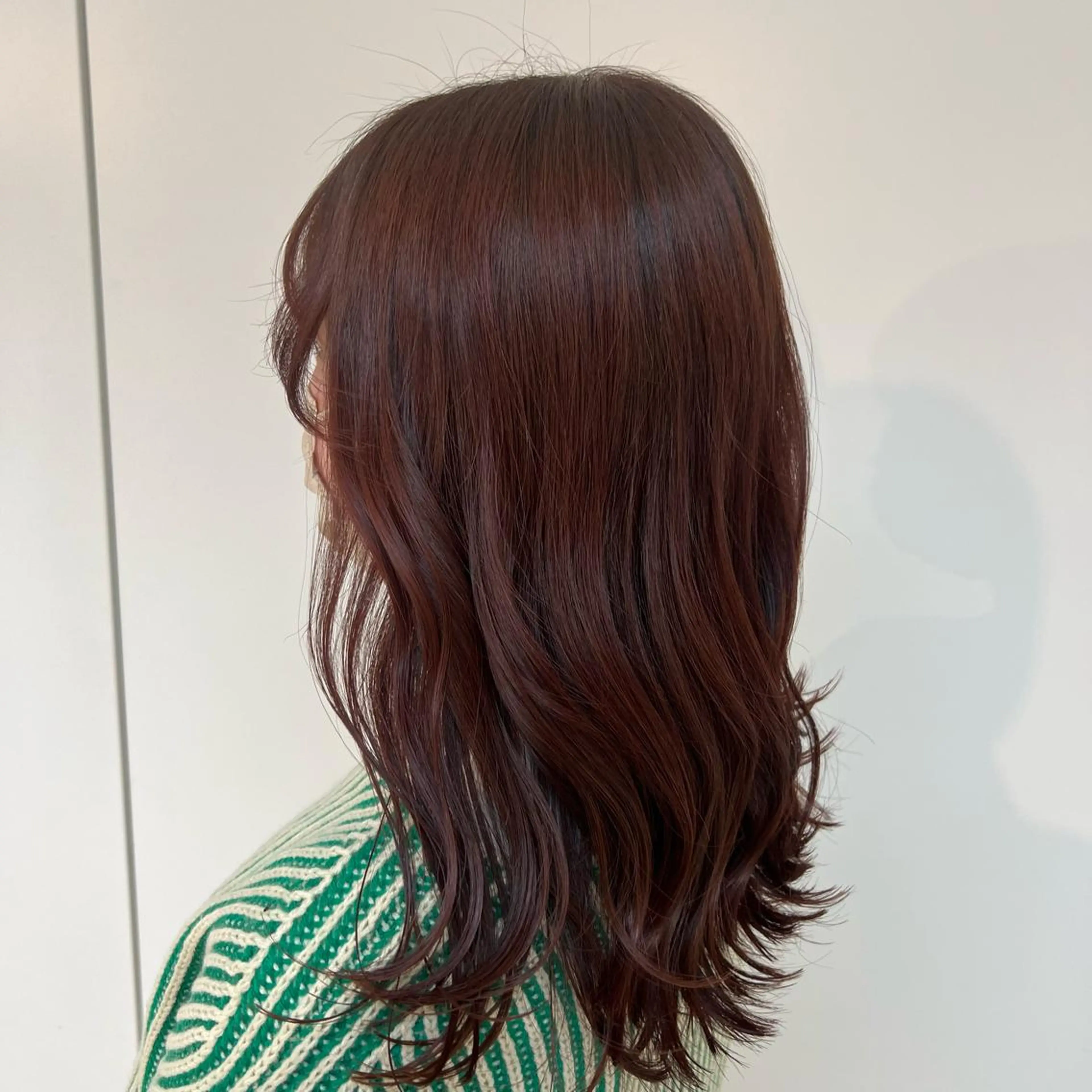 ミディアム カラー ヘアアレンジ オレンジ ピンクカラー ✨ショート・ボブ✨ 🌿‬宮脇 彩華🌿のヘアスタイル