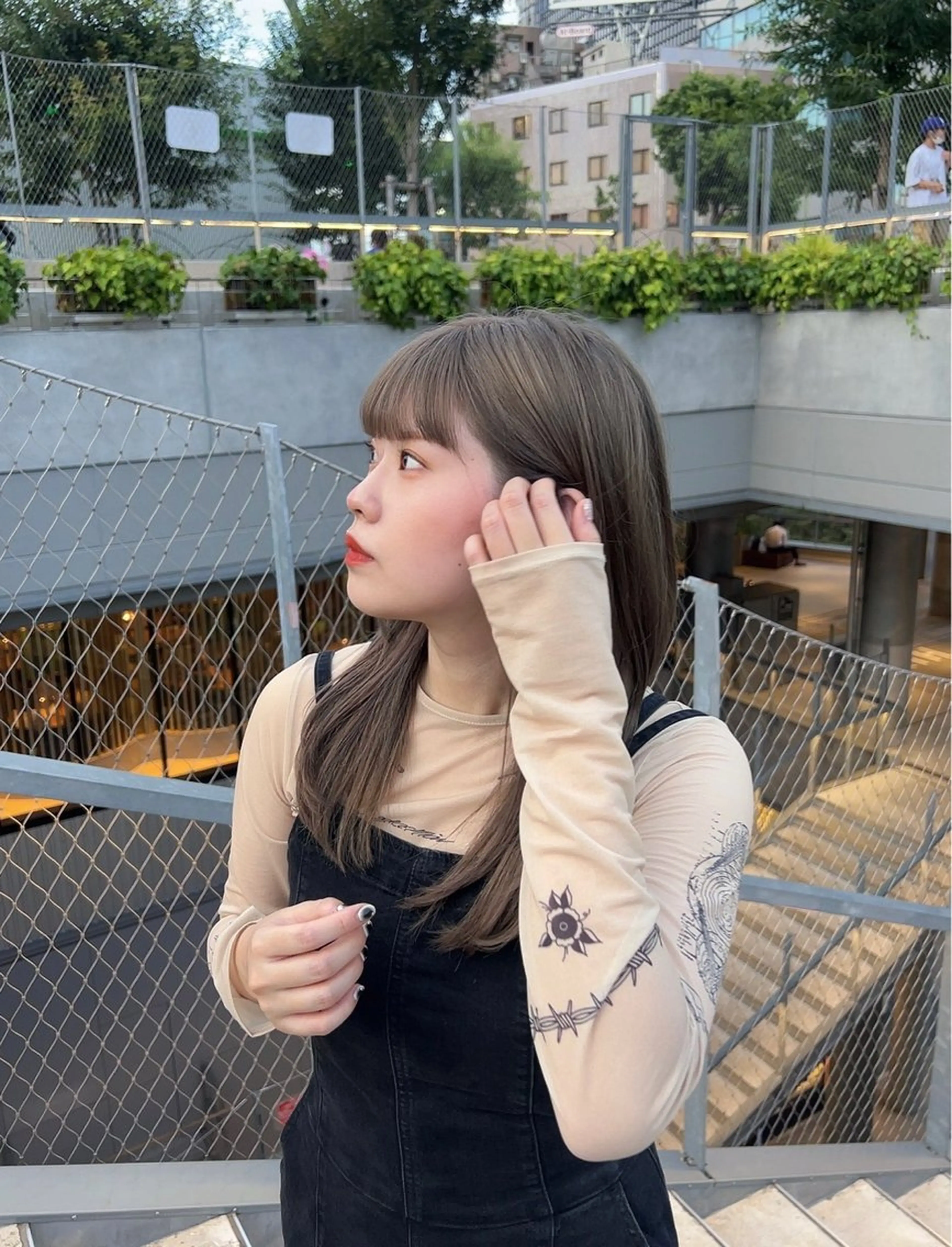 カラー ベージュカラー オリーブベージュ 🎀ベージュカラー/ kae🎀のヘアスタイル