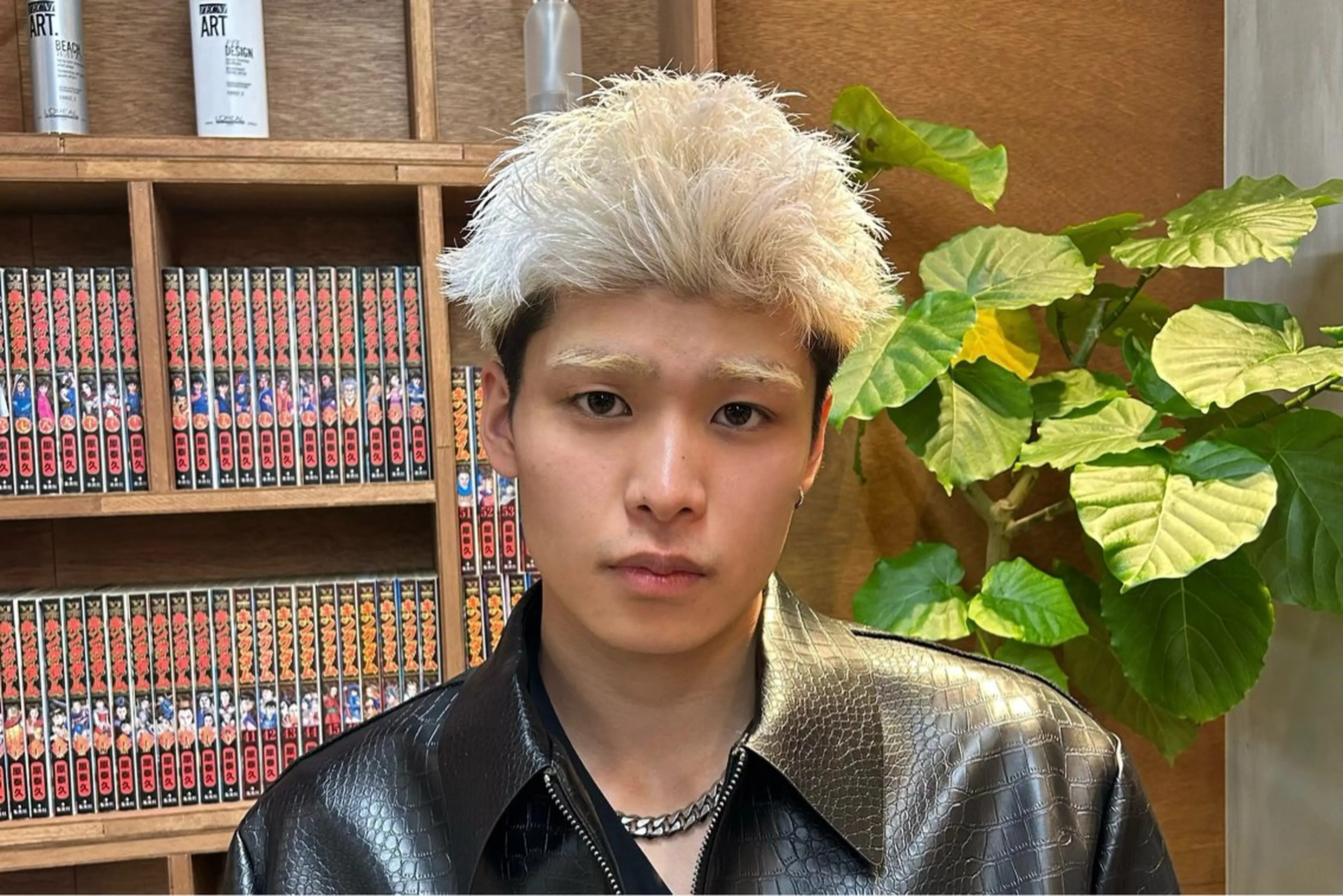 ショート カラー メンズ メンズパーマ✨️村越 雄斗のヘアスタイル