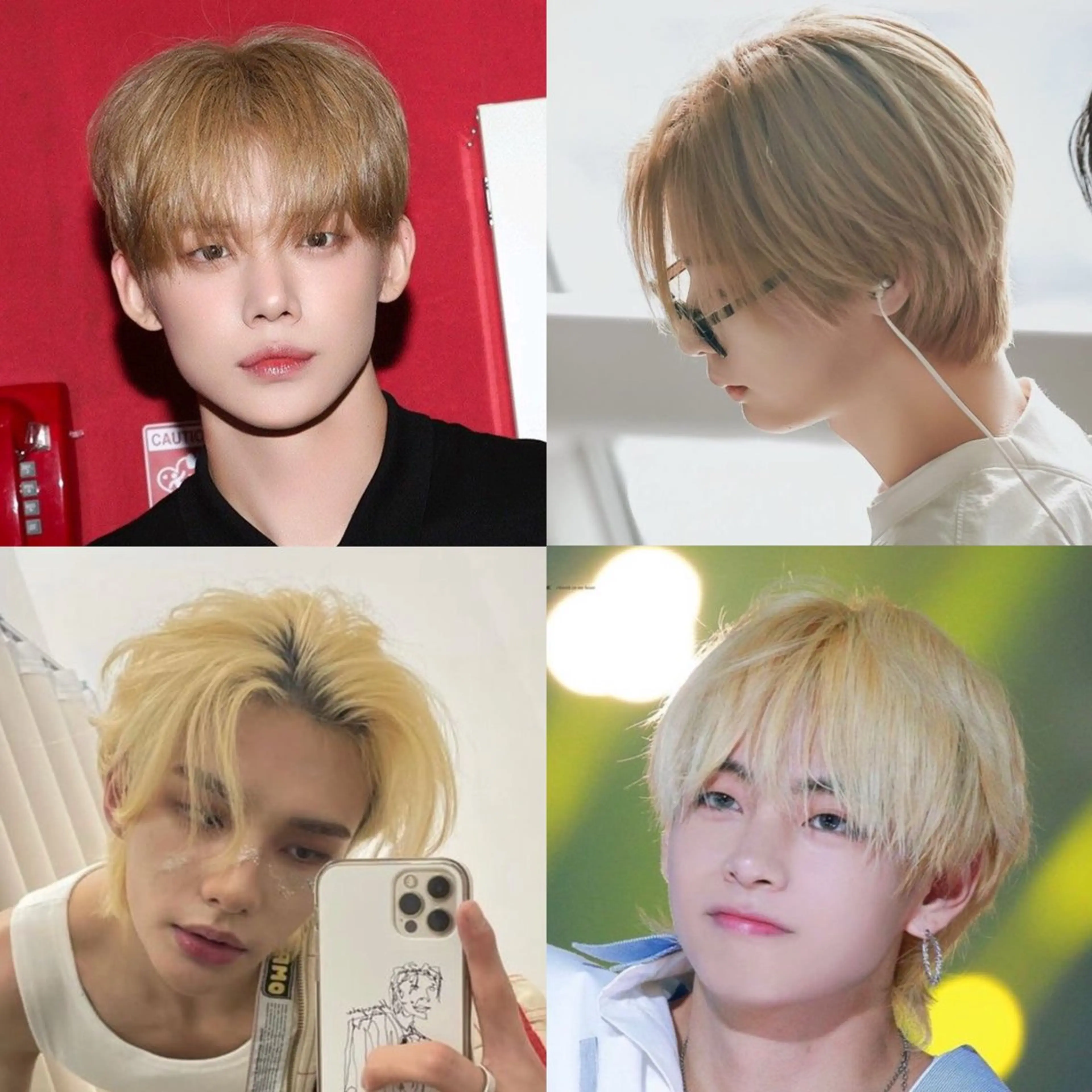 ショート カラー パーマ メンズ 韓国メンズヘア/ ダウンパーマ/歩夢のヘアスタイル