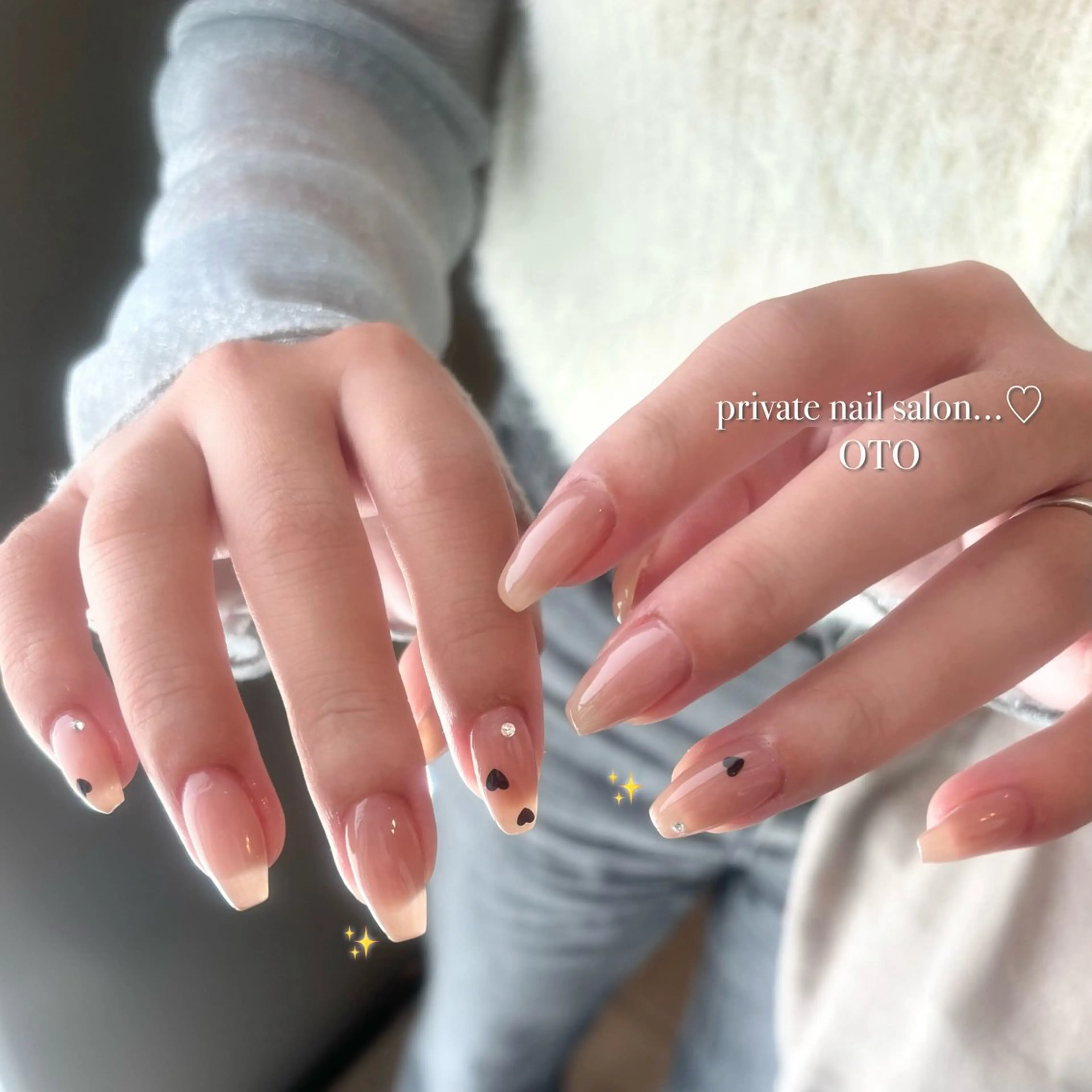 ネイル シンプルネイル ハンドネイル ayaca ♡のネイルデザイン