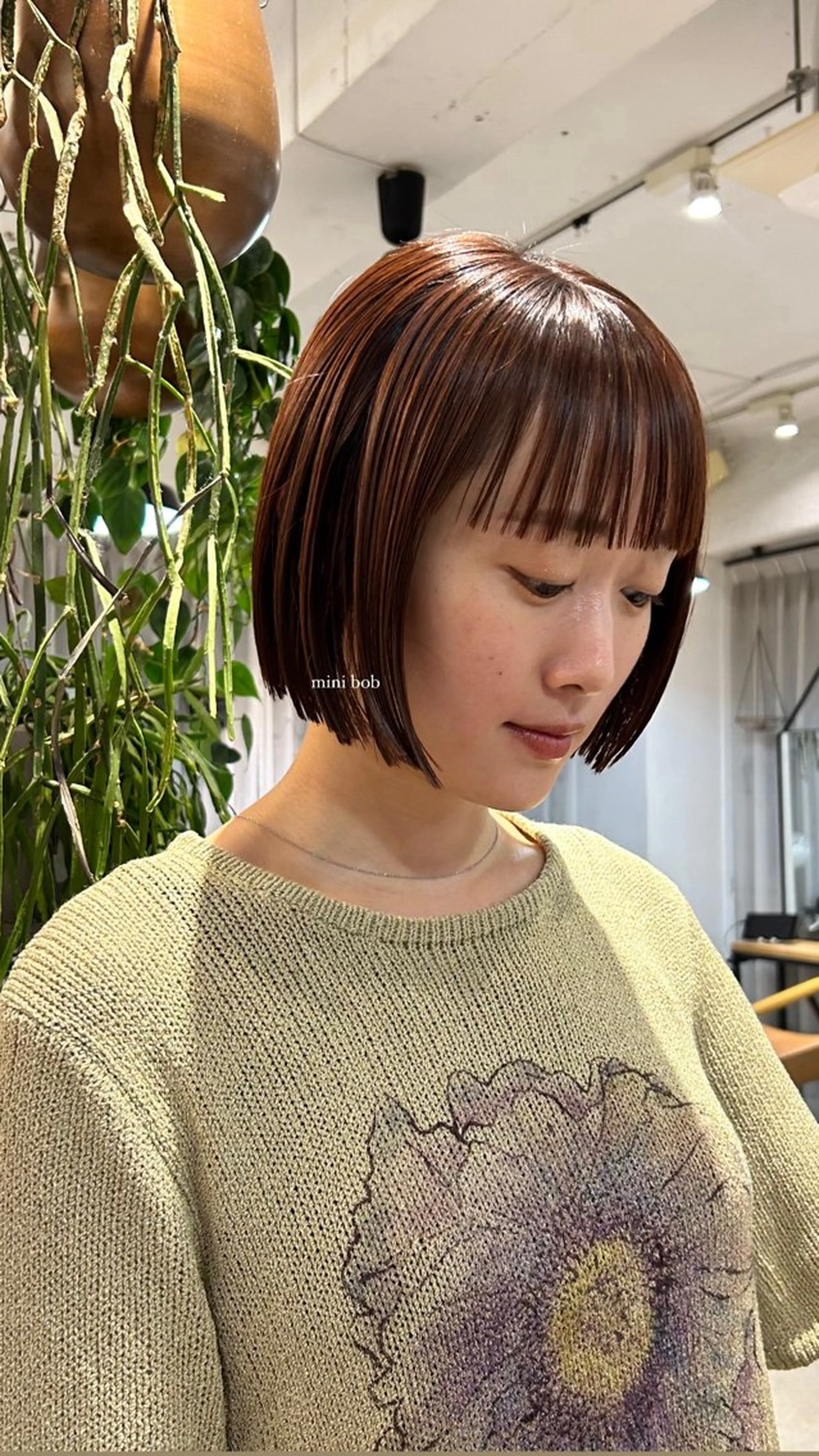 ショート カラー カット トリートメント じゅわっと暖色カラー 🍊Moemiのヘアスタイル