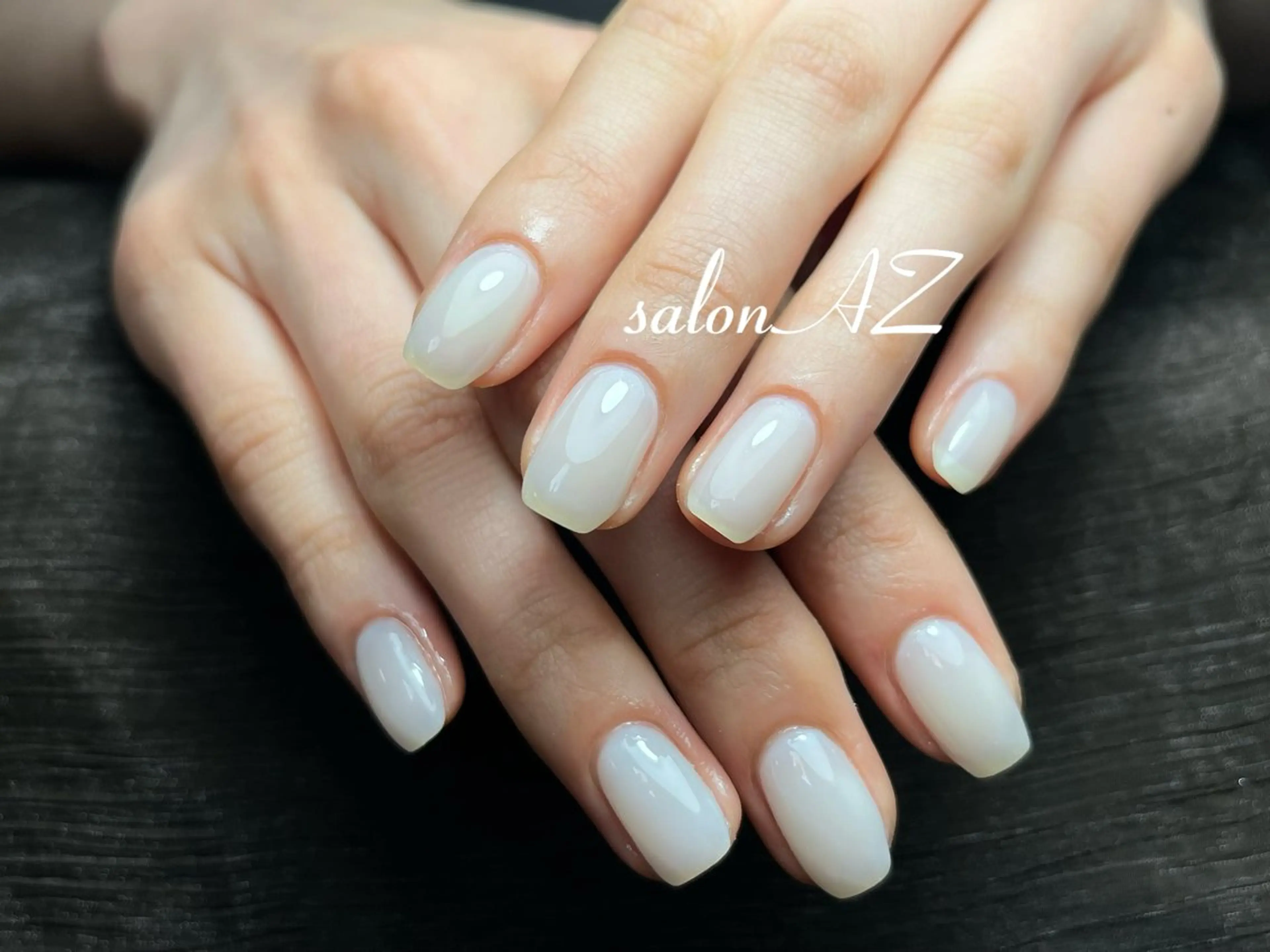 ネイル 桜ネイル 長さ出し フットネイル フレンチネイル ジェルネイル salon AZのネイルデザイン