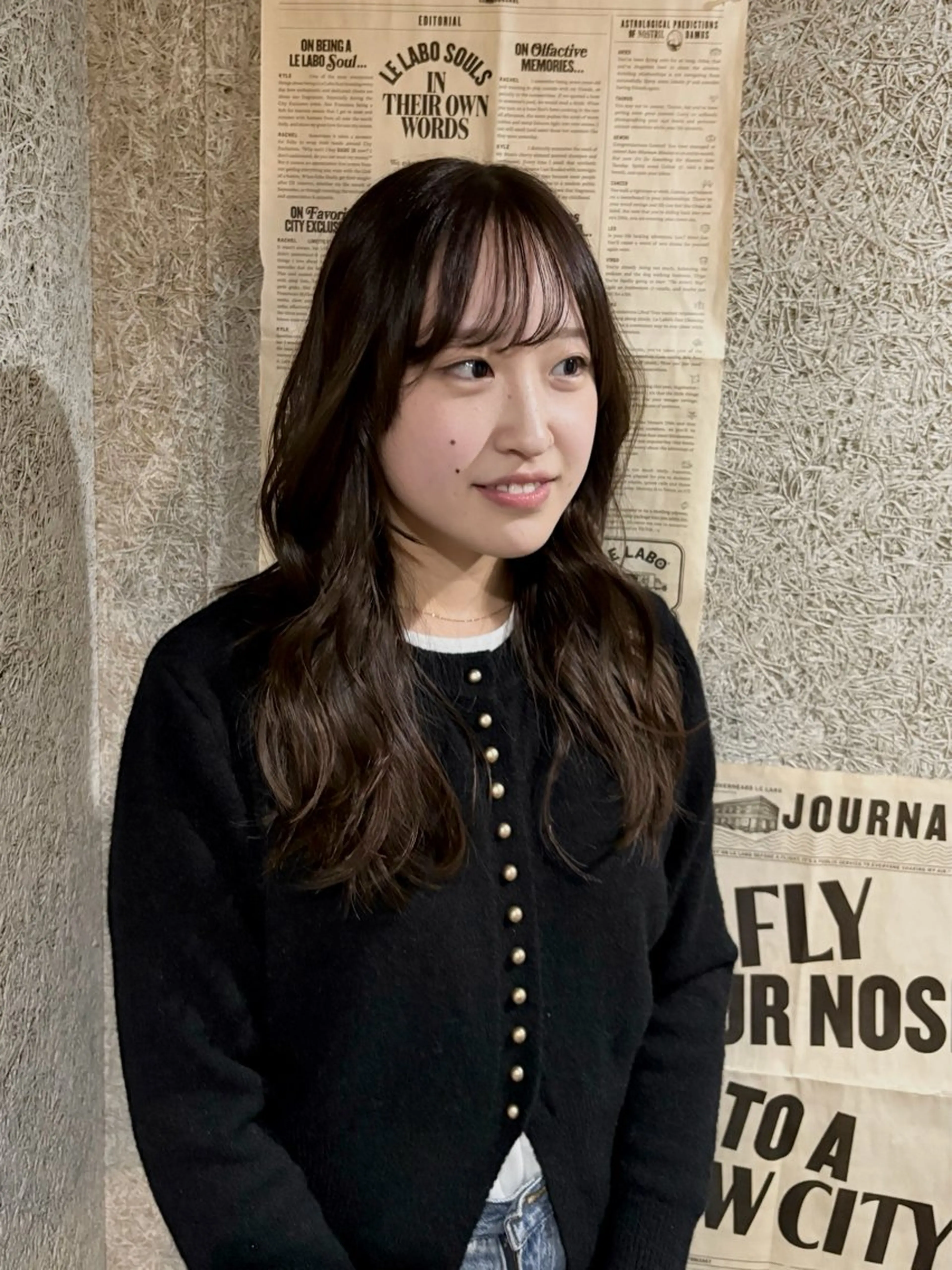 ロング カット ヘアカラー aell所属・ann/ 京都北大路のヘアスタイル