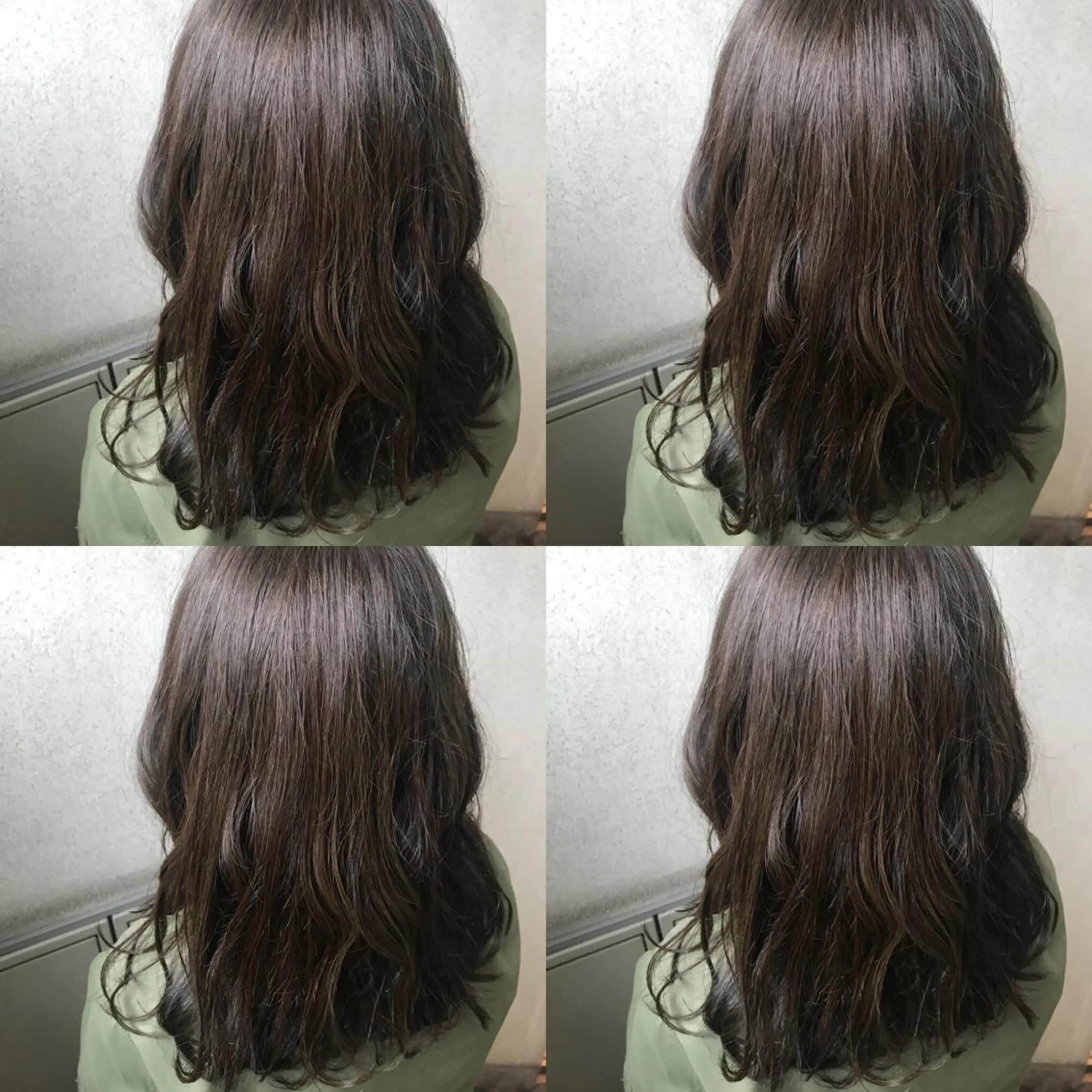 ミディアム カラー ヘアカラー SALOWIN所属・小栗 麻衣のヘアスタイル