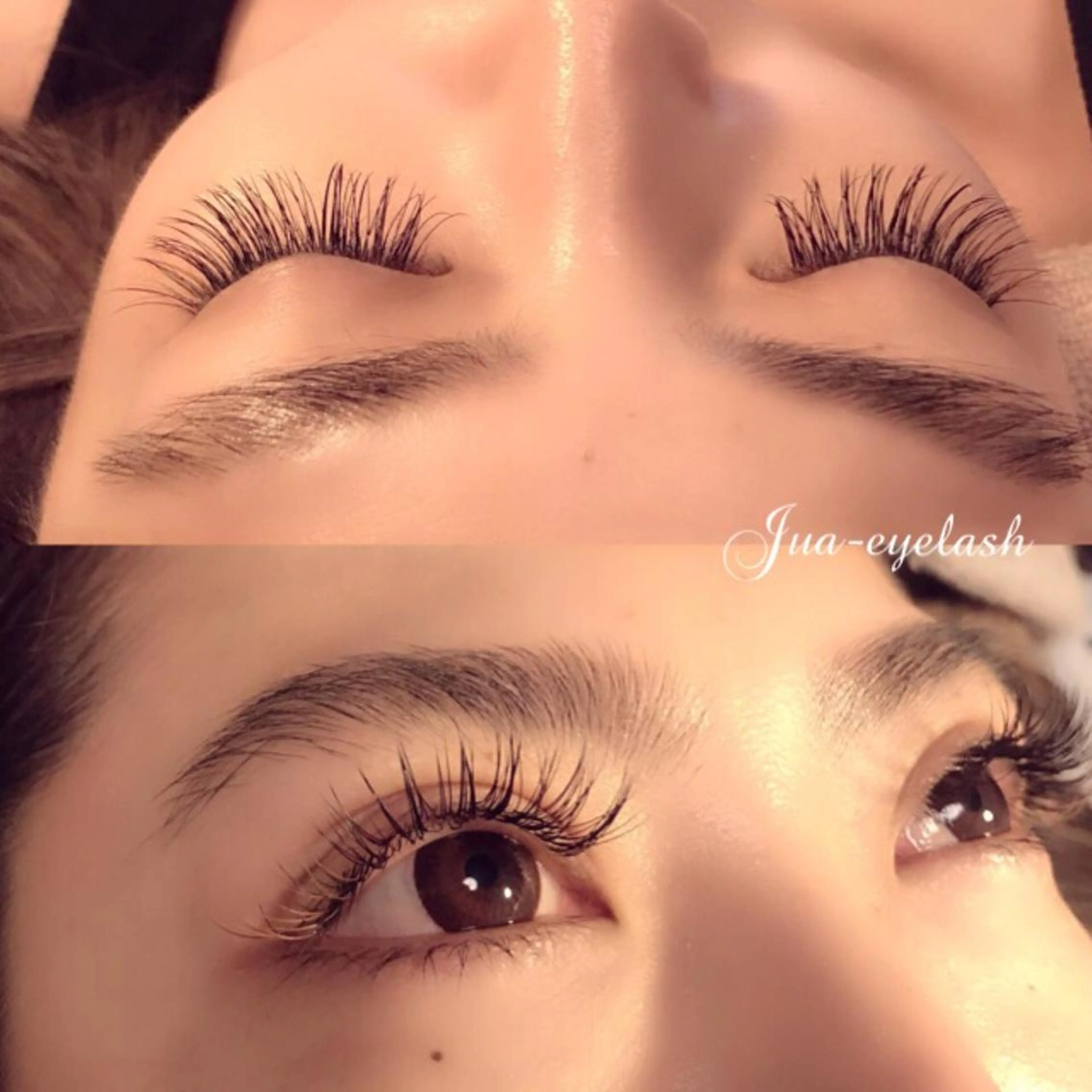 マツエク・マツパ カラーマツエク Jua (ジュア)のマツエク・マツパデザイン