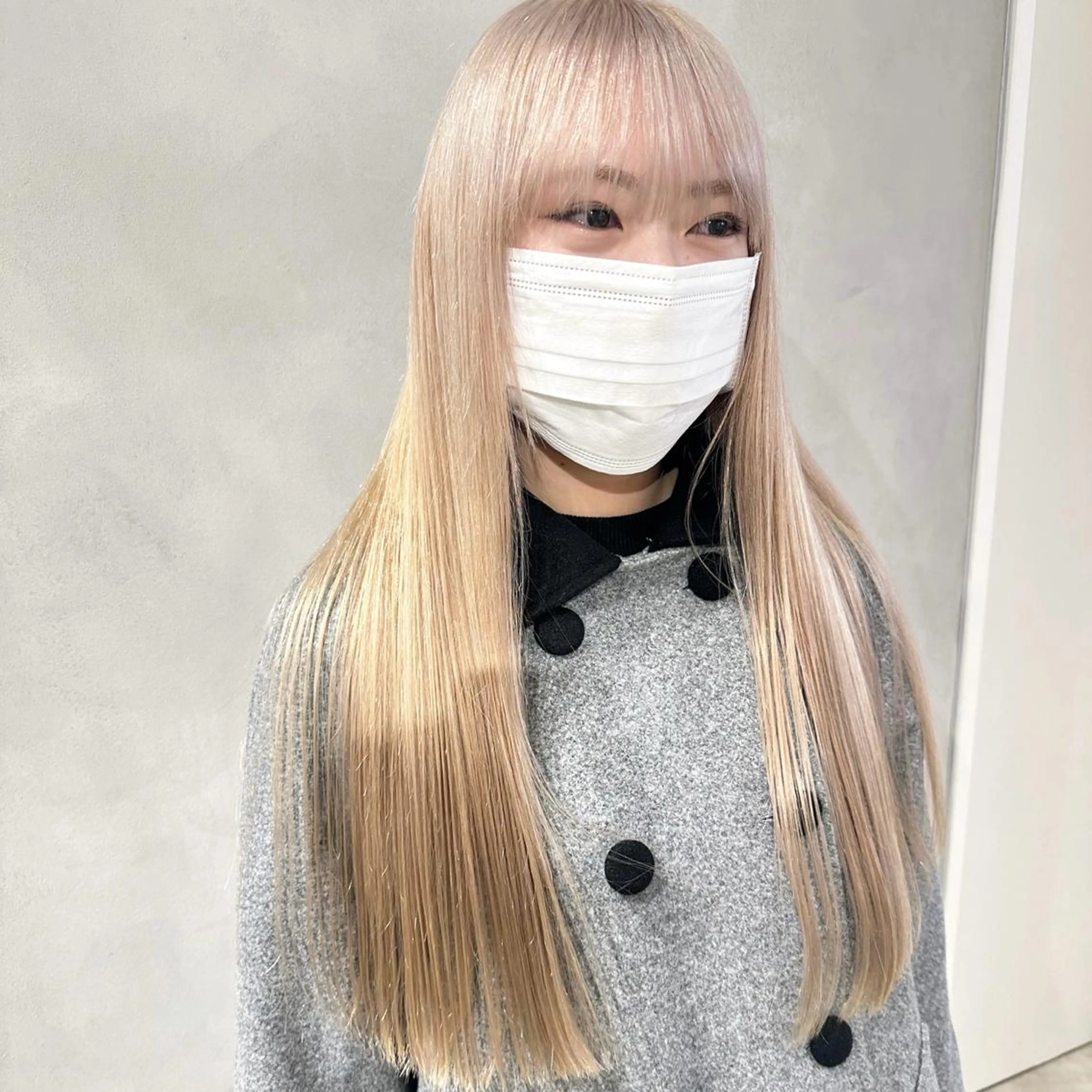 ロング カラー カット ヘアカラー トリートメント デザインカラー/パー マ🦖外岡咲希🦖のヘアスタイル