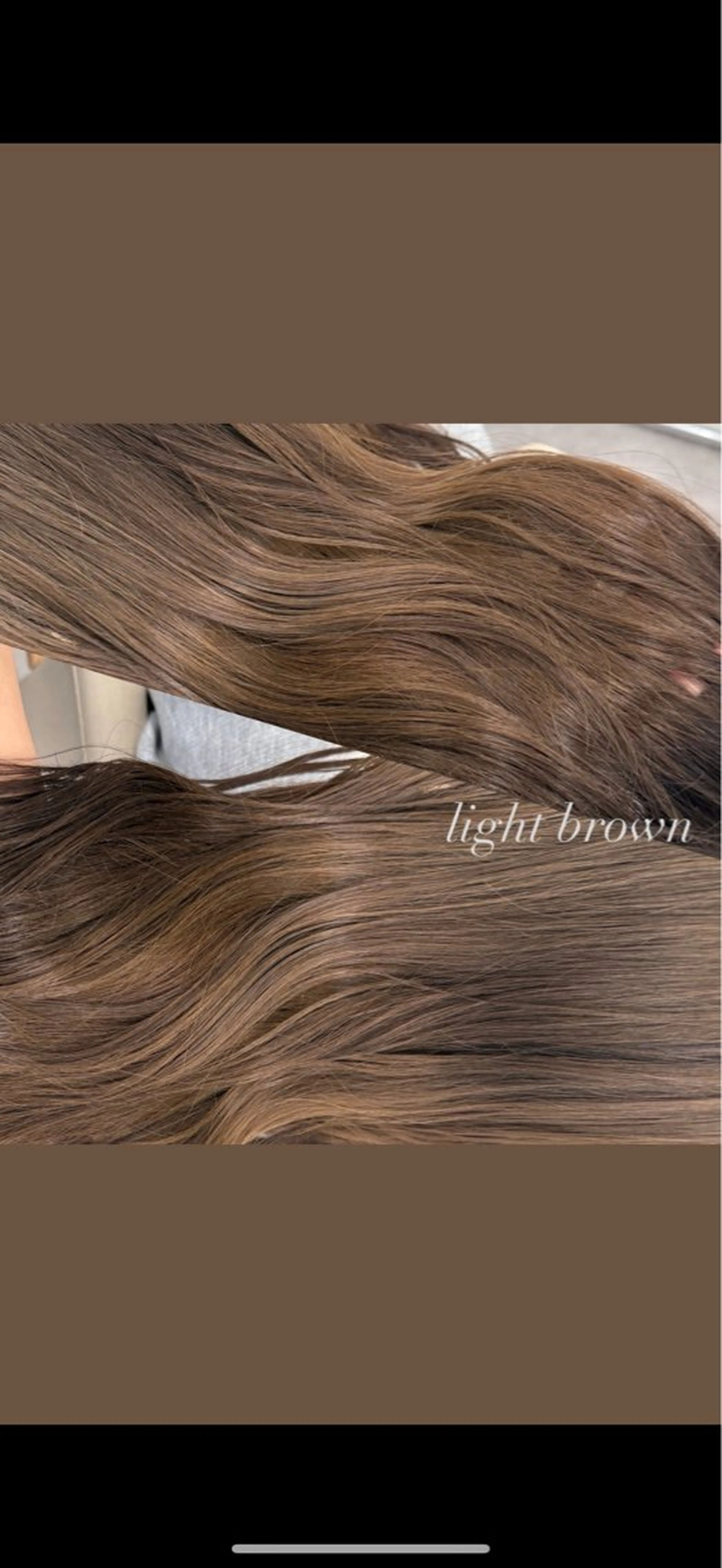 ロング カラー ブラウンカラー ナチュラルブラウン ヘアカラー トリートメント orente  omotesando所属・kato himariのヘアスタイル