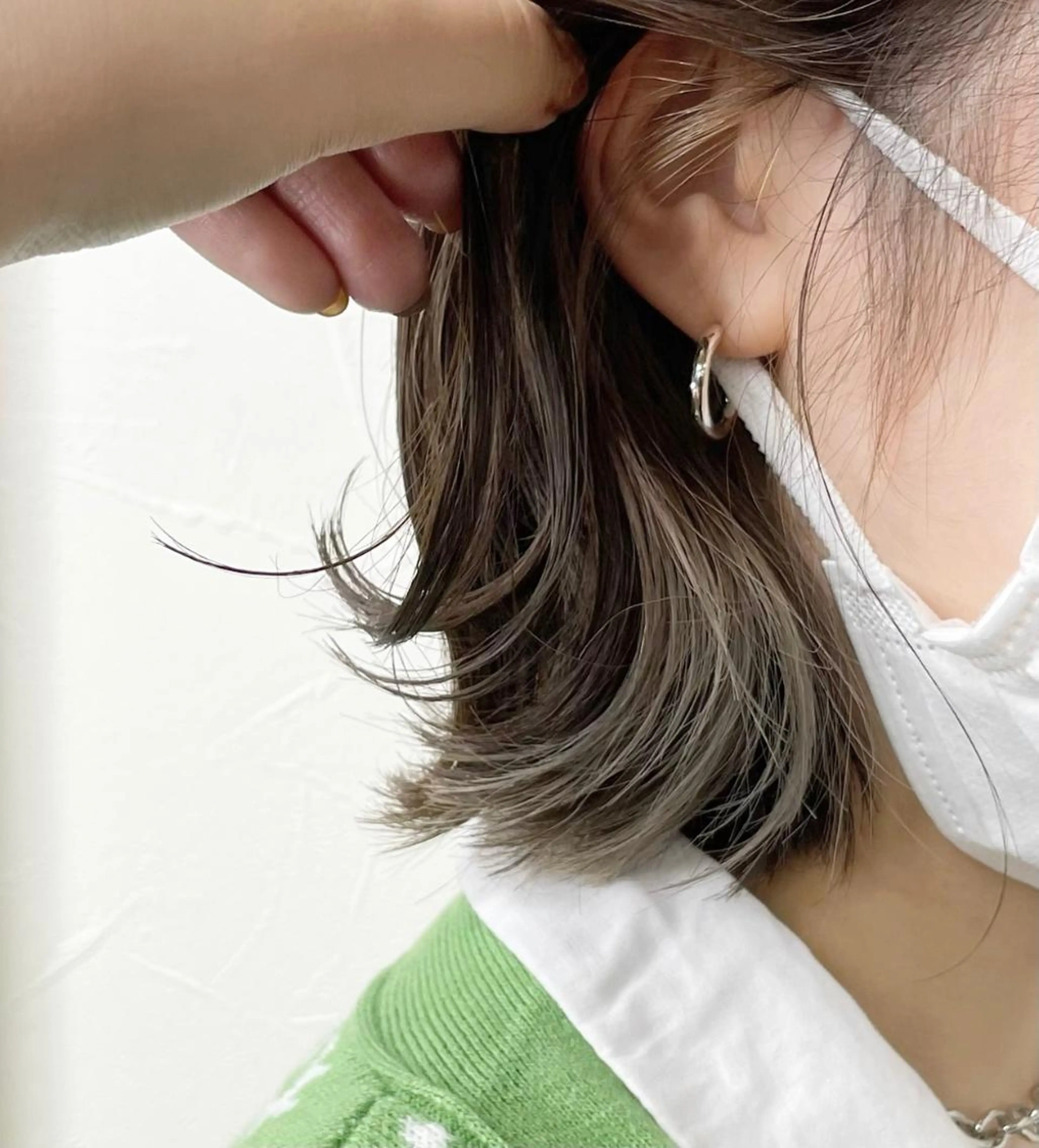 ショート カラー インナーカラー ANNA 🧸のヘアスタイル