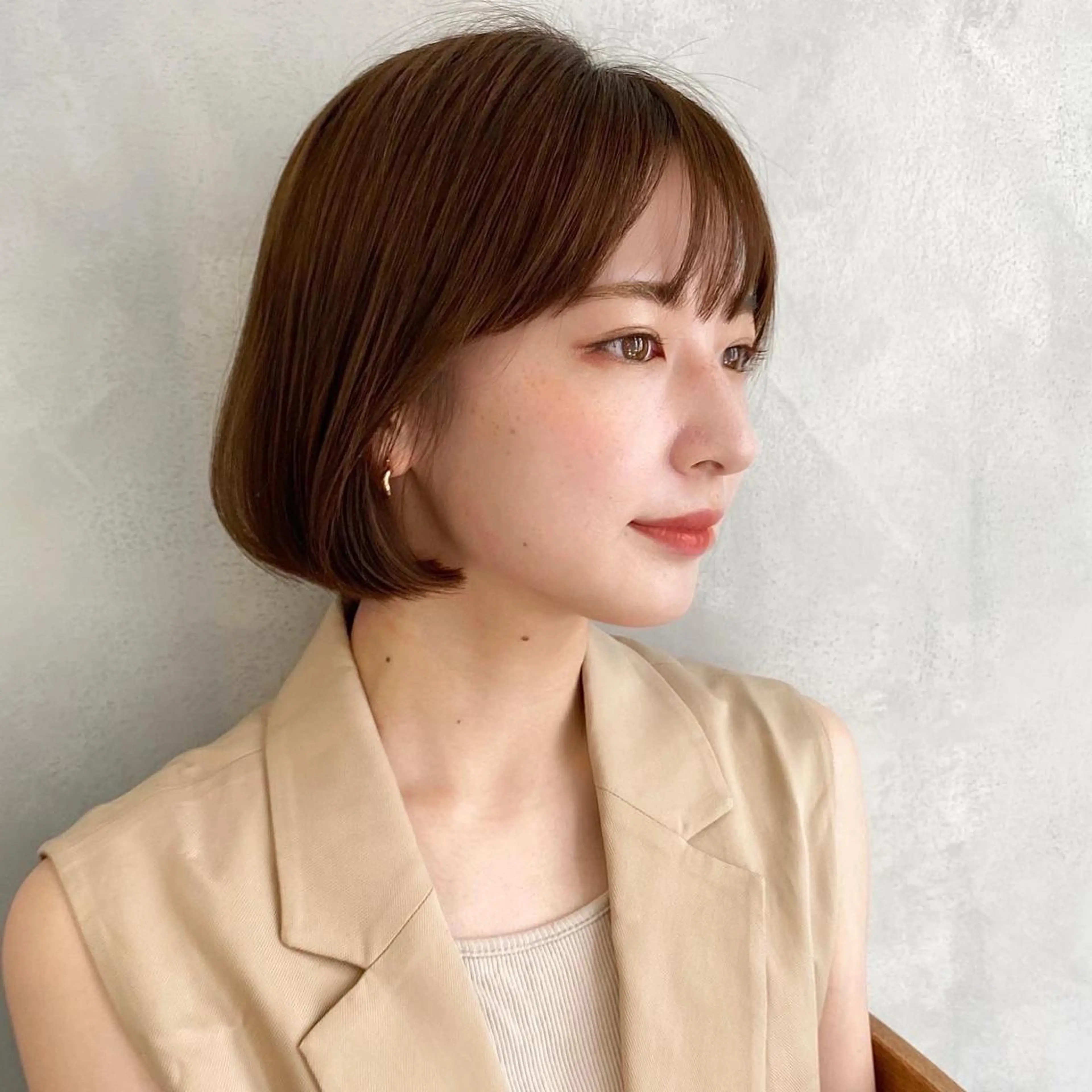 ショート カラー パーマ 💫期間限定価格💫 似合わせカット🧚のヘアスタイル