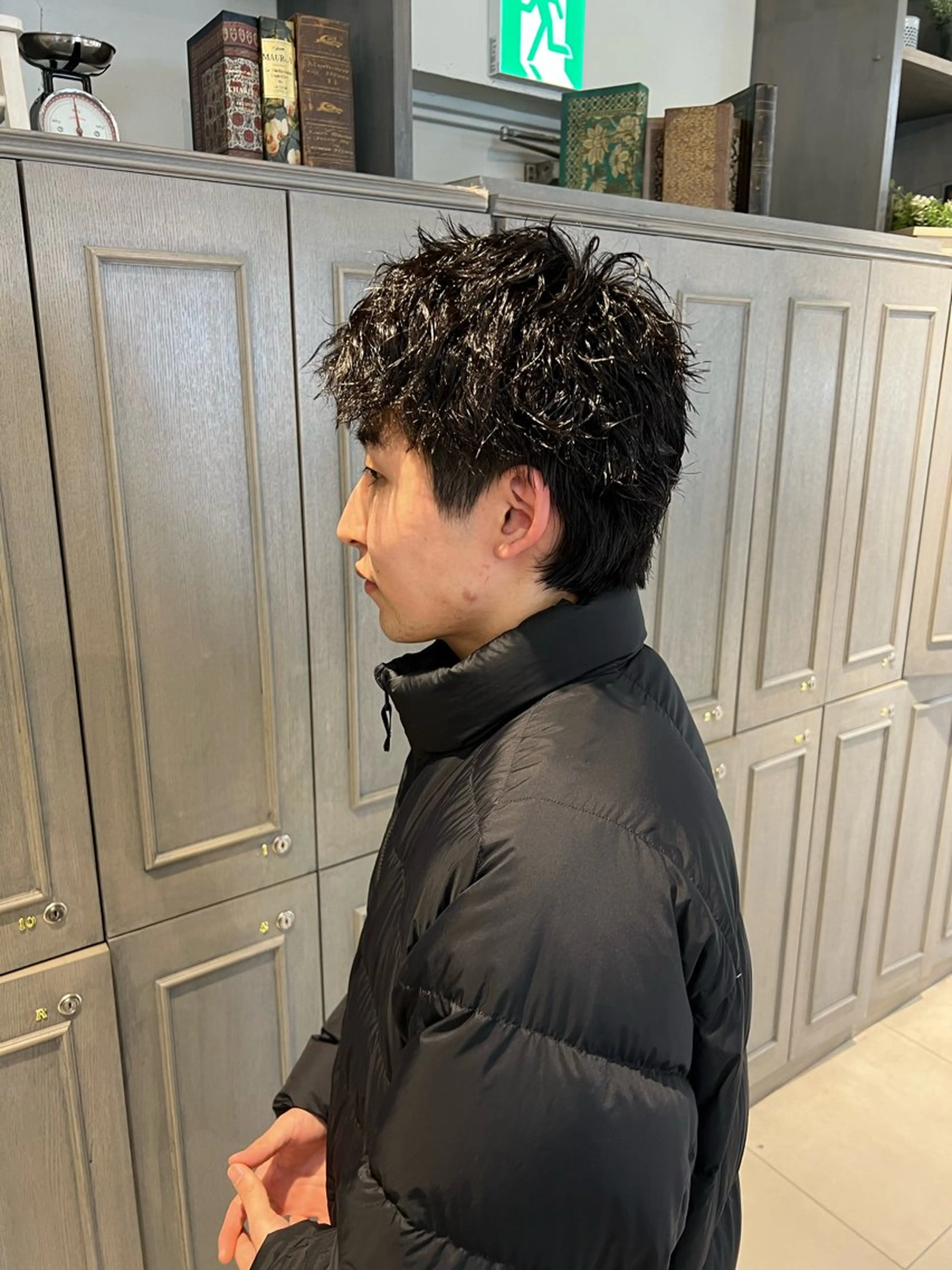 ショート パーマ メンズ メンズパーマ スパイキーショート メンズツイストパーマ ショートヘア ツイストパーマ charme【 シャルム 】所属・ボブ/レイヤー/ nanamiのヘアスタイル