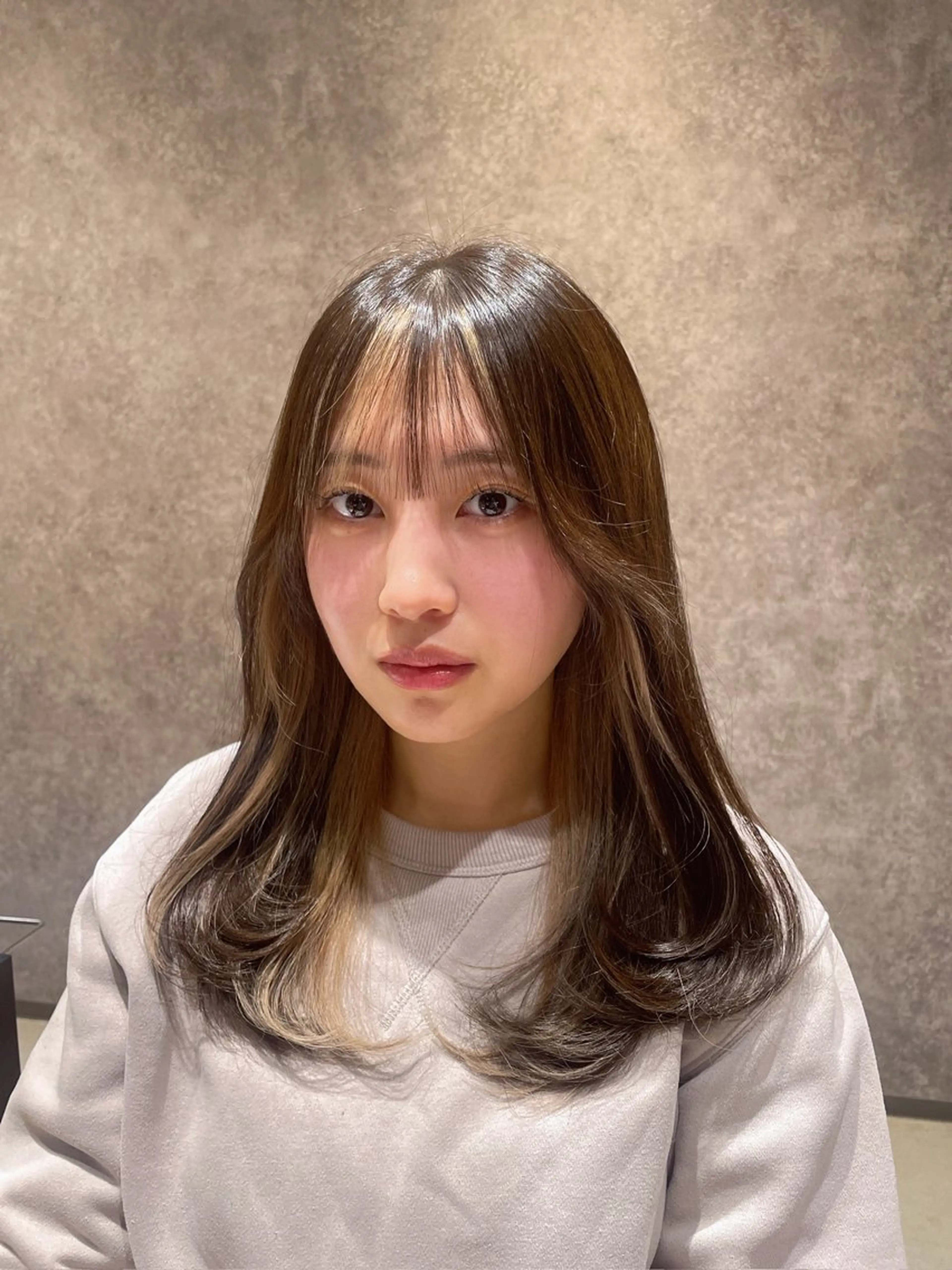 ミディアム 寺西 恵🪡🤍のヘアスタイル