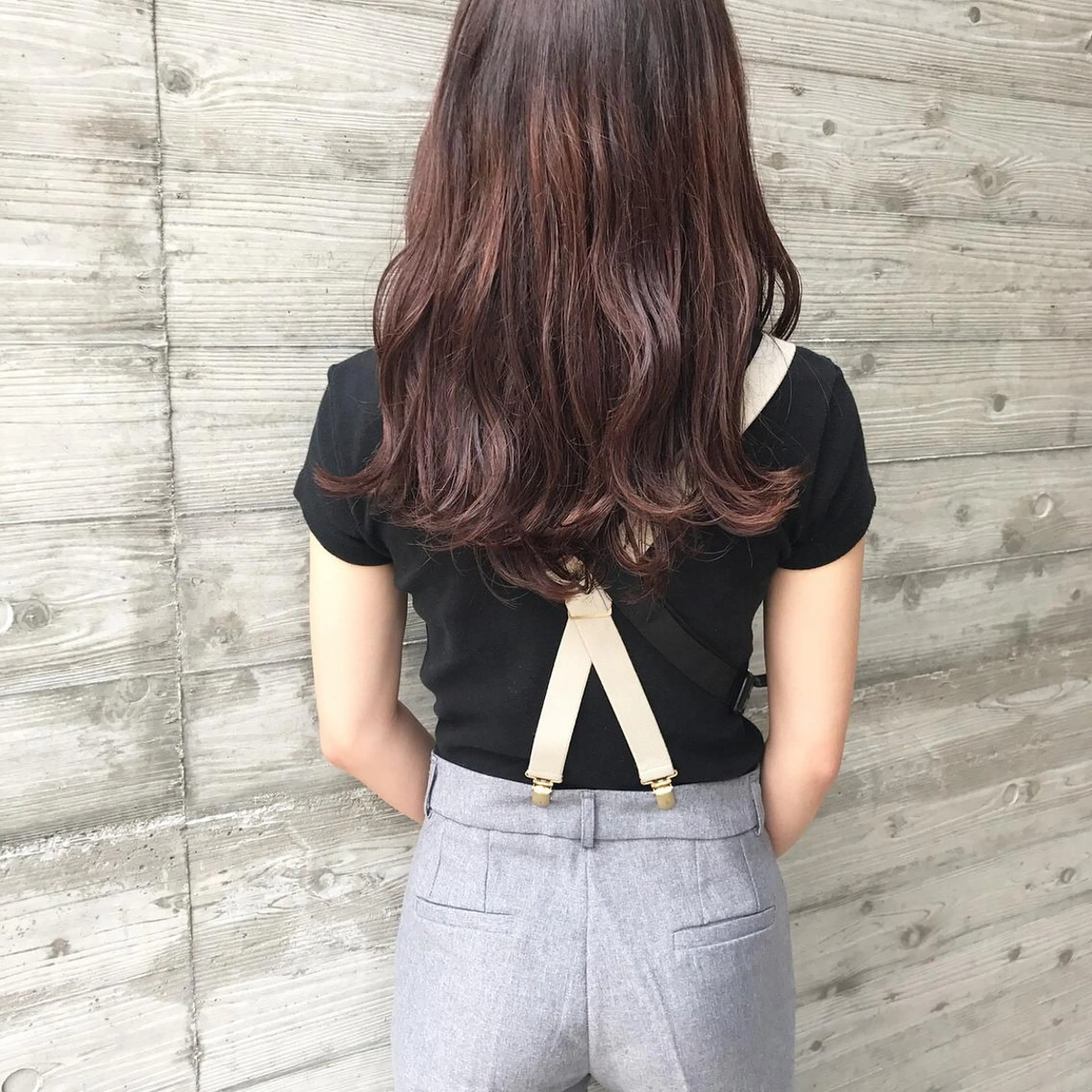 カラー Click所属・クニモトハルナ ボブ/柔らかカラーのヘアスタイル