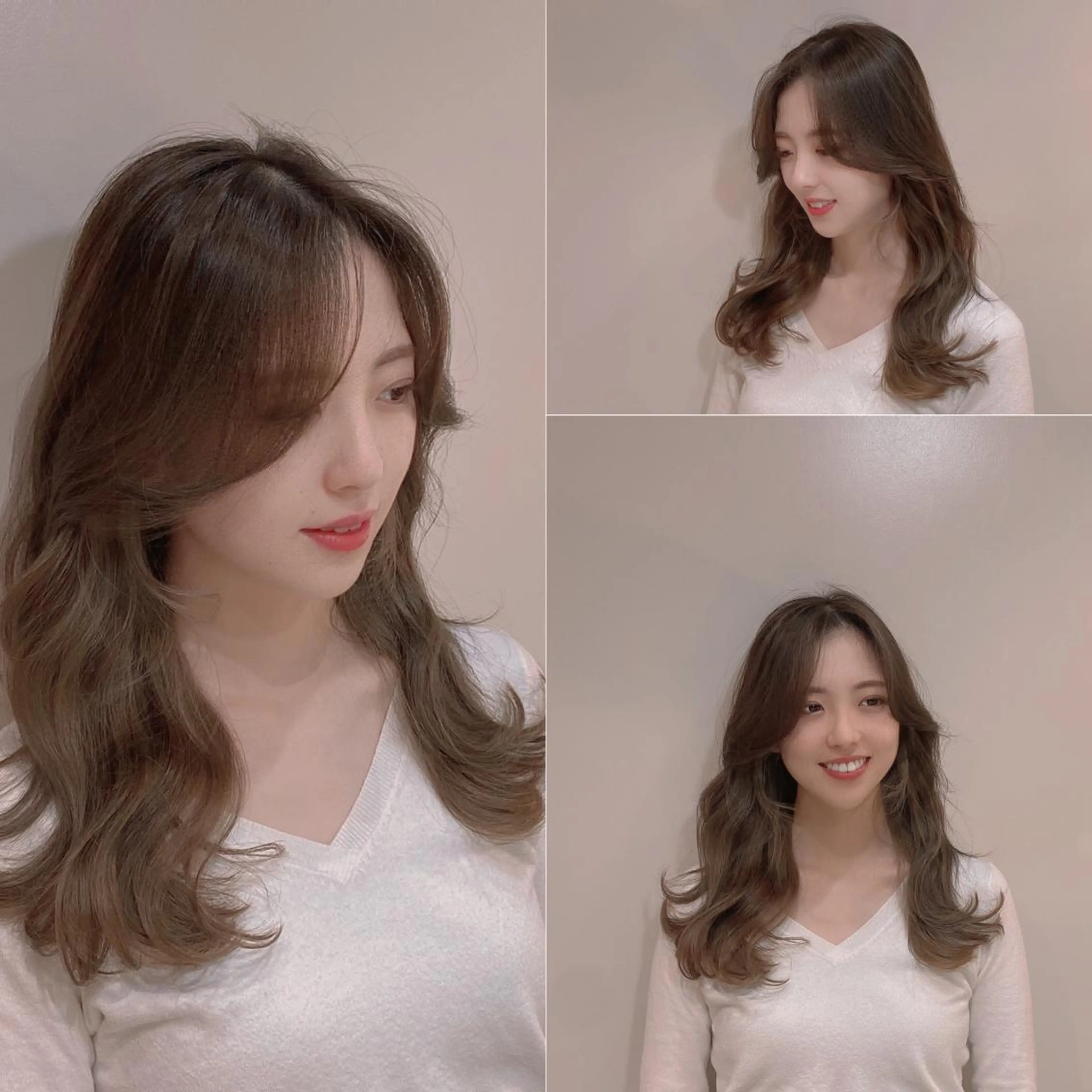 セミロング カット ヘアカラー トリートメント La paix所属・パーソナルカラー lapiax阿部のヘアスタイル