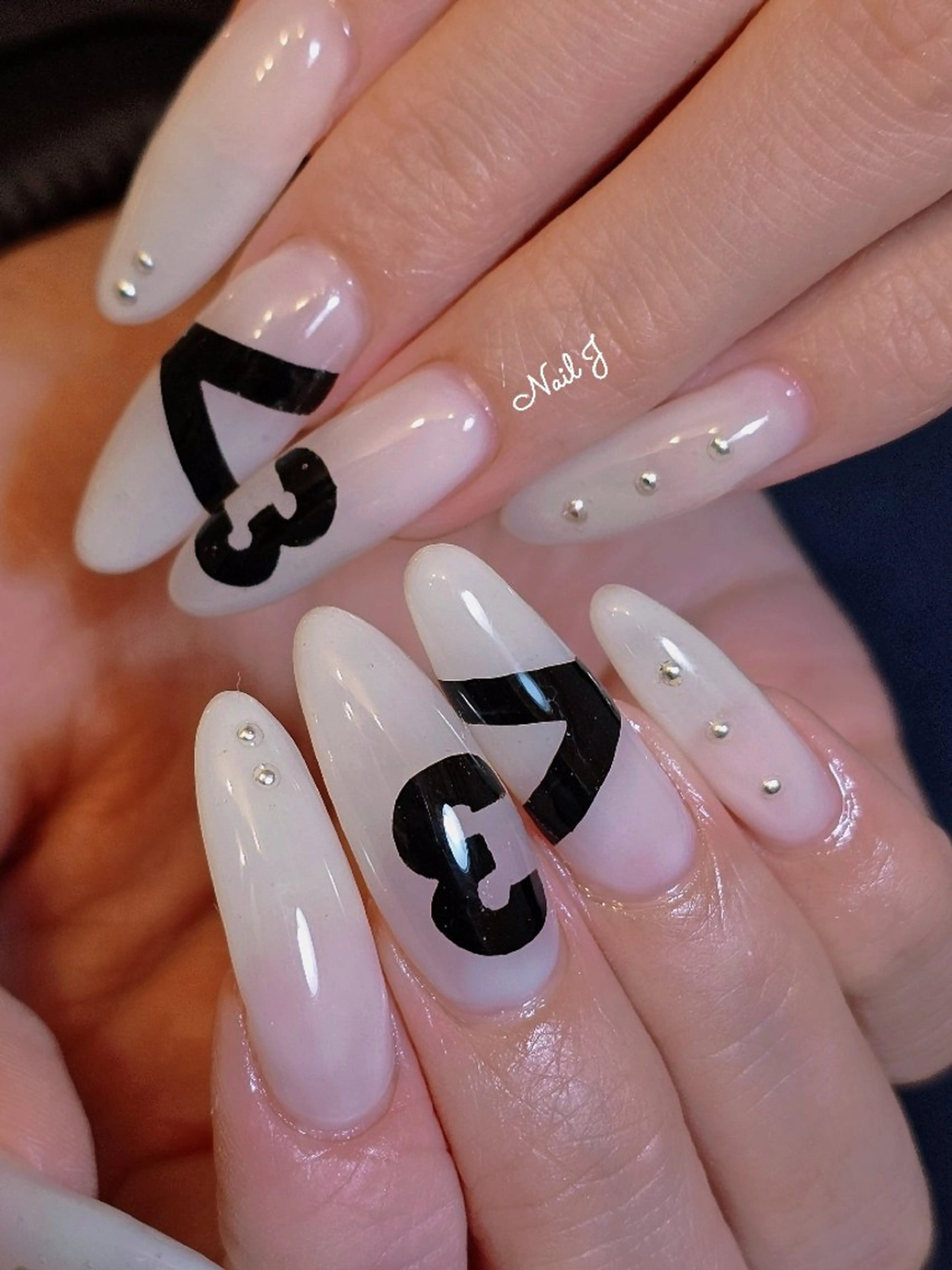 ネイル 韓国ネイル 冬ネイル ハンドネイル Nail Jのネイルデザイン