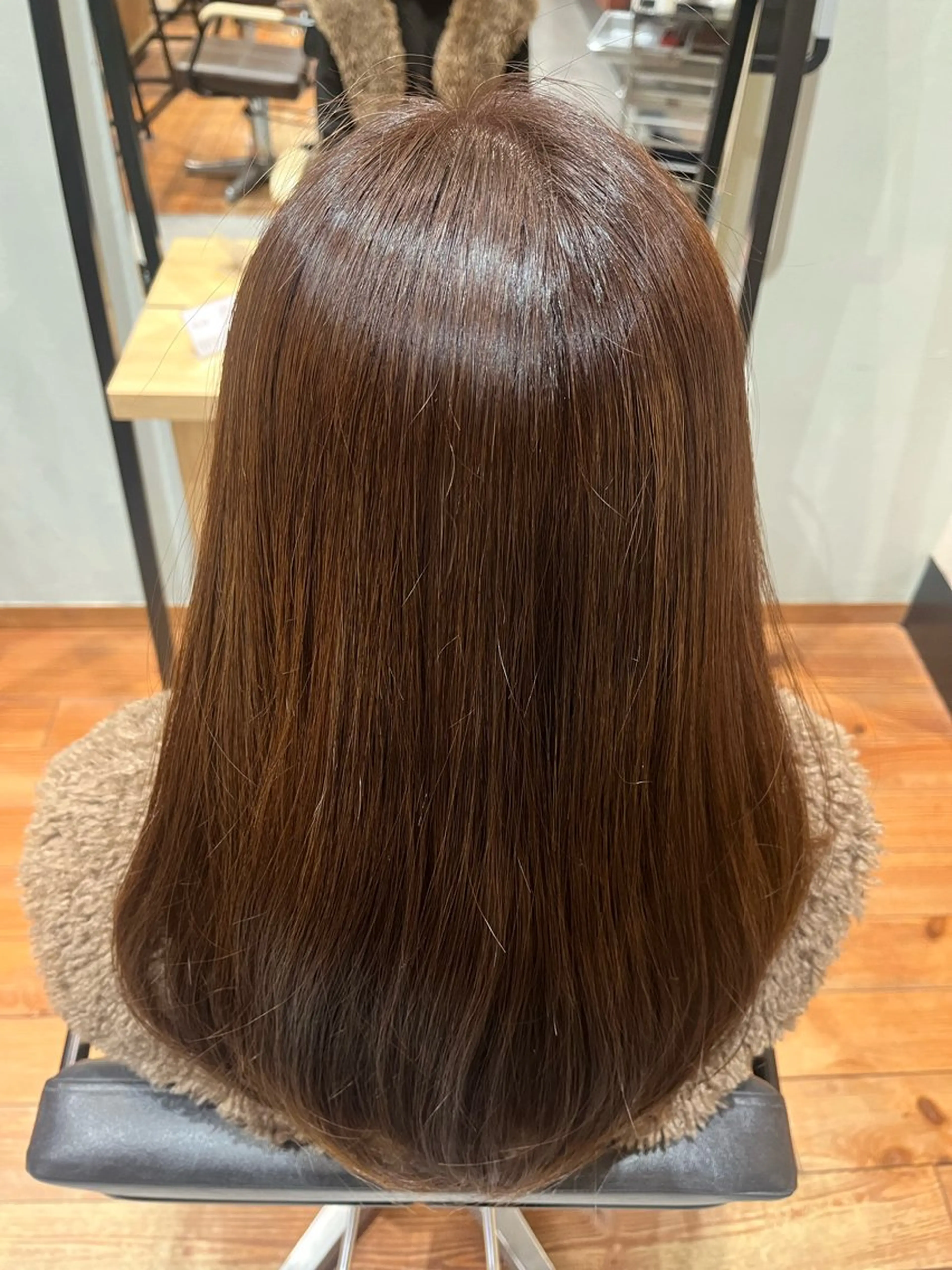 ロング 岩田 舞美のヘアスタイル