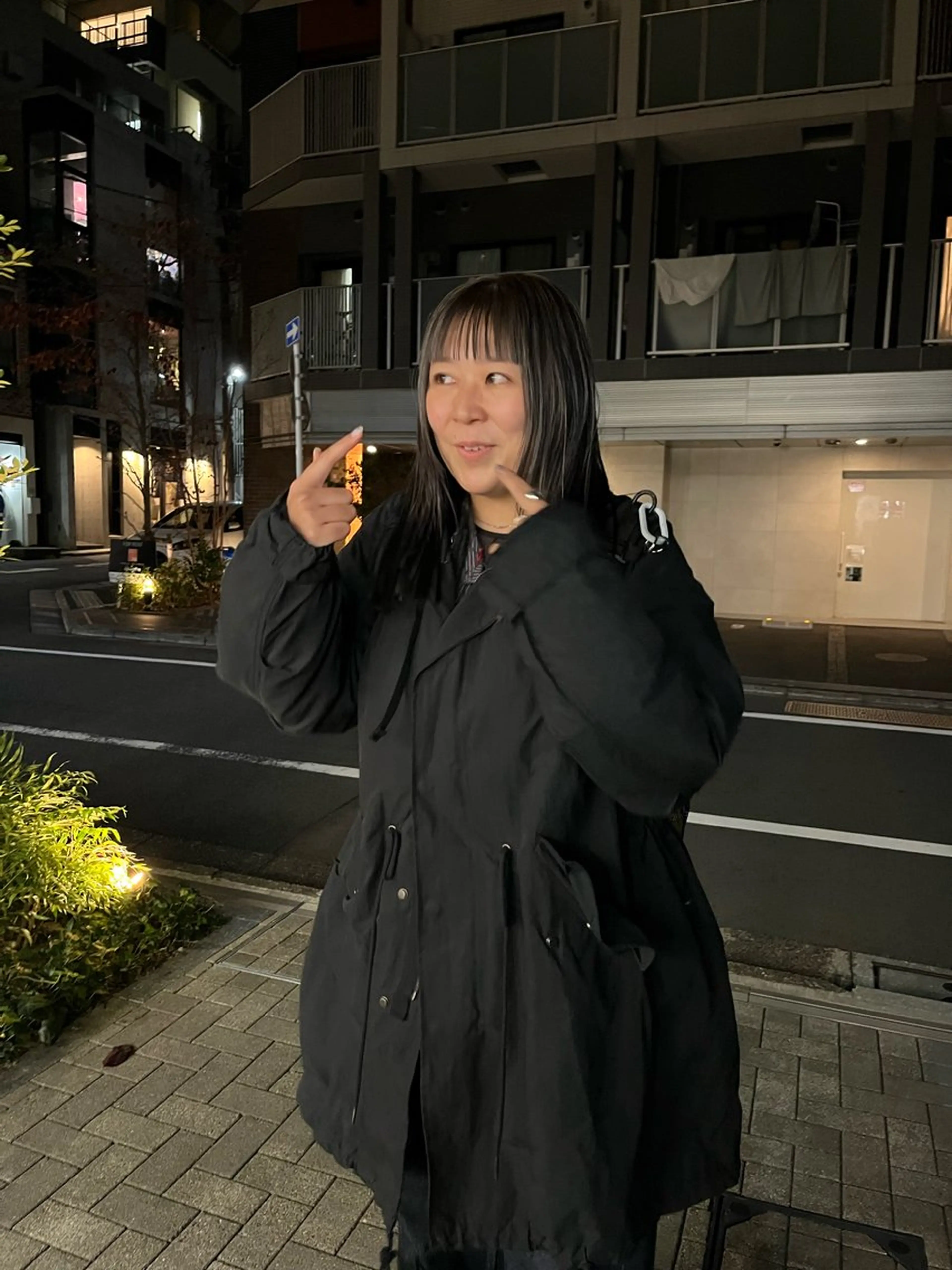 セミロング カラー カット ヘアカラー NOUN所属・eri kinjoのヘアスタイル