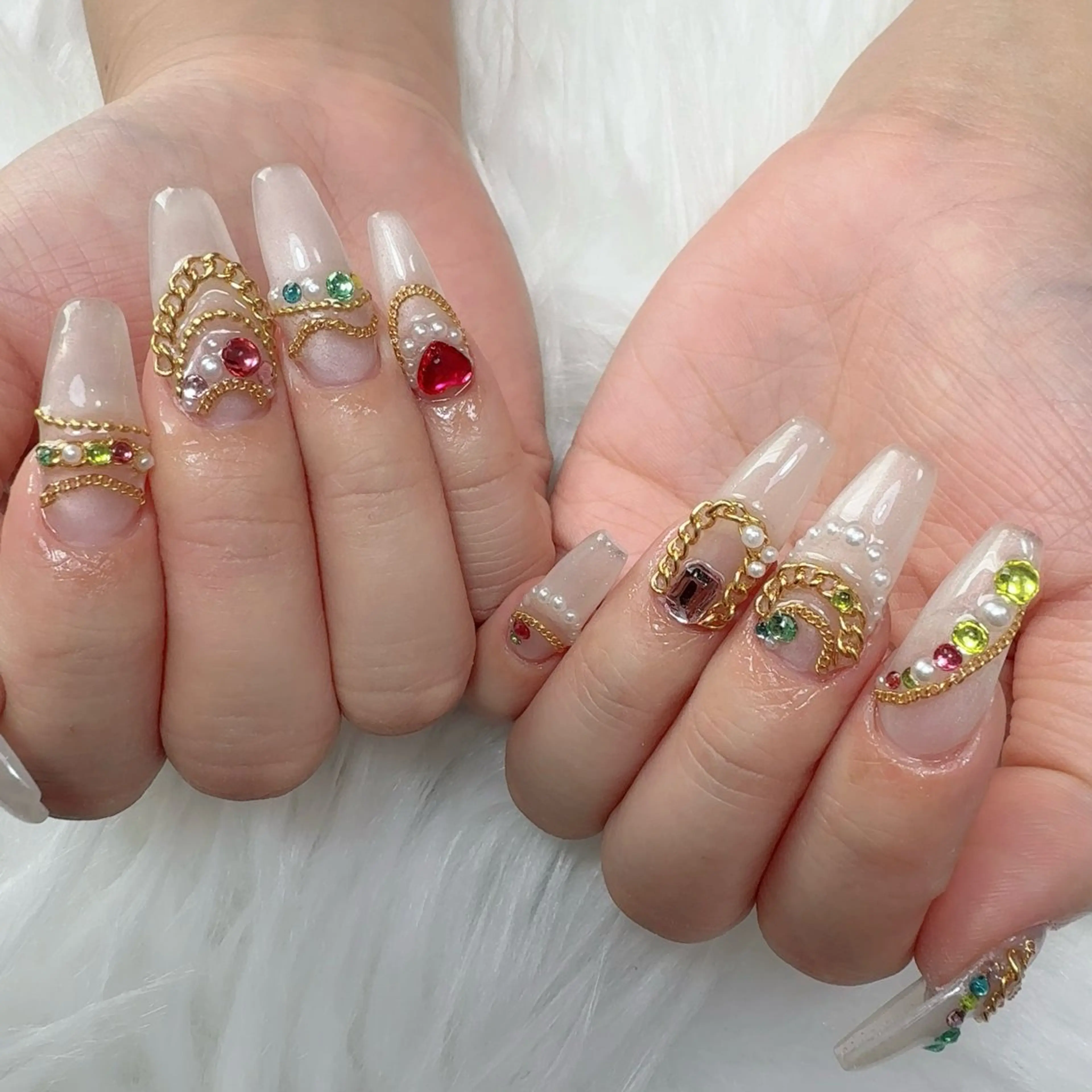 ネイル 持ち込み ハンドネイル L'ino nailのネイルデザイン