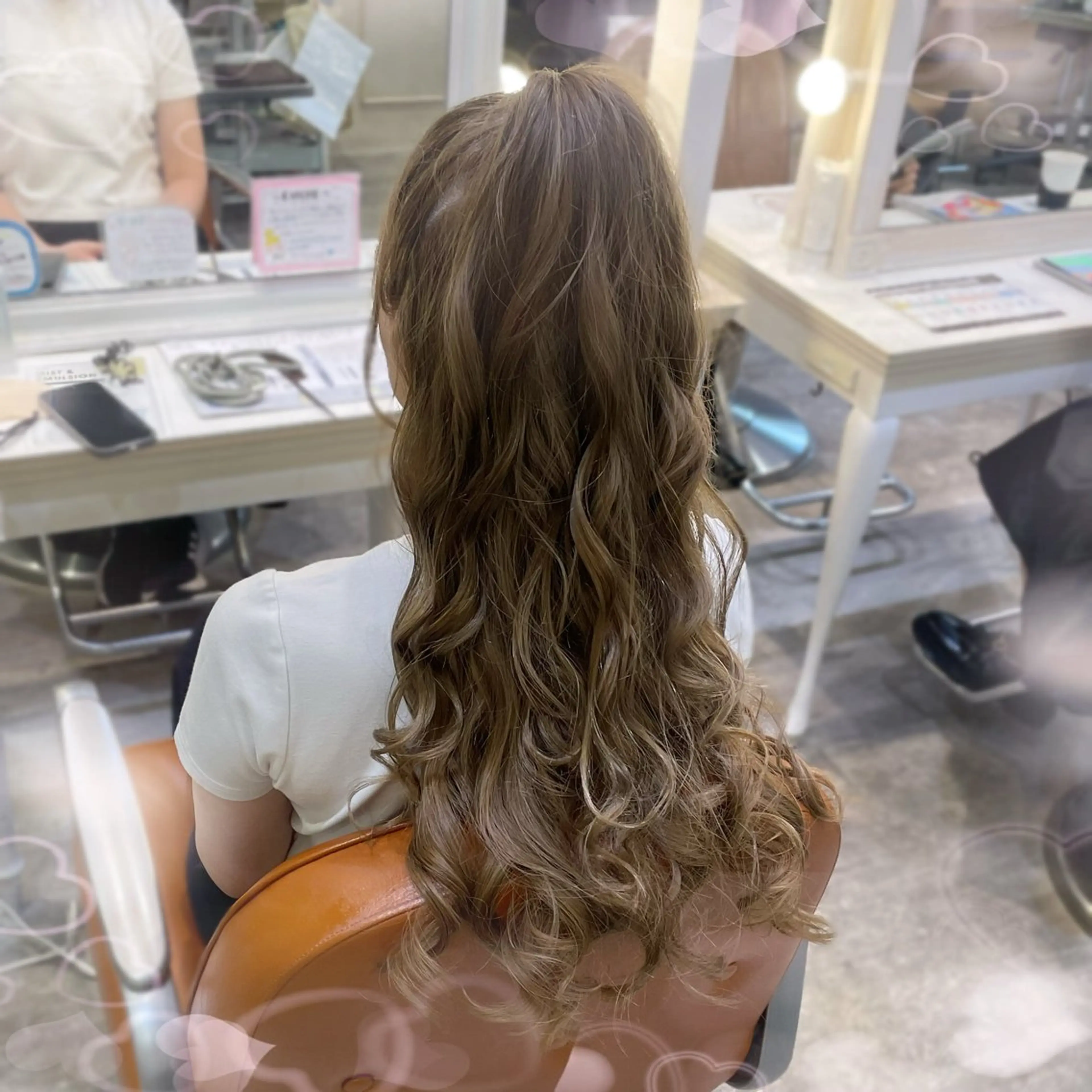 ヘアアレンジ ハーフアップ ヘアセット 🎼艶感カラー ヘアメ たま🎀のヘアスタイル