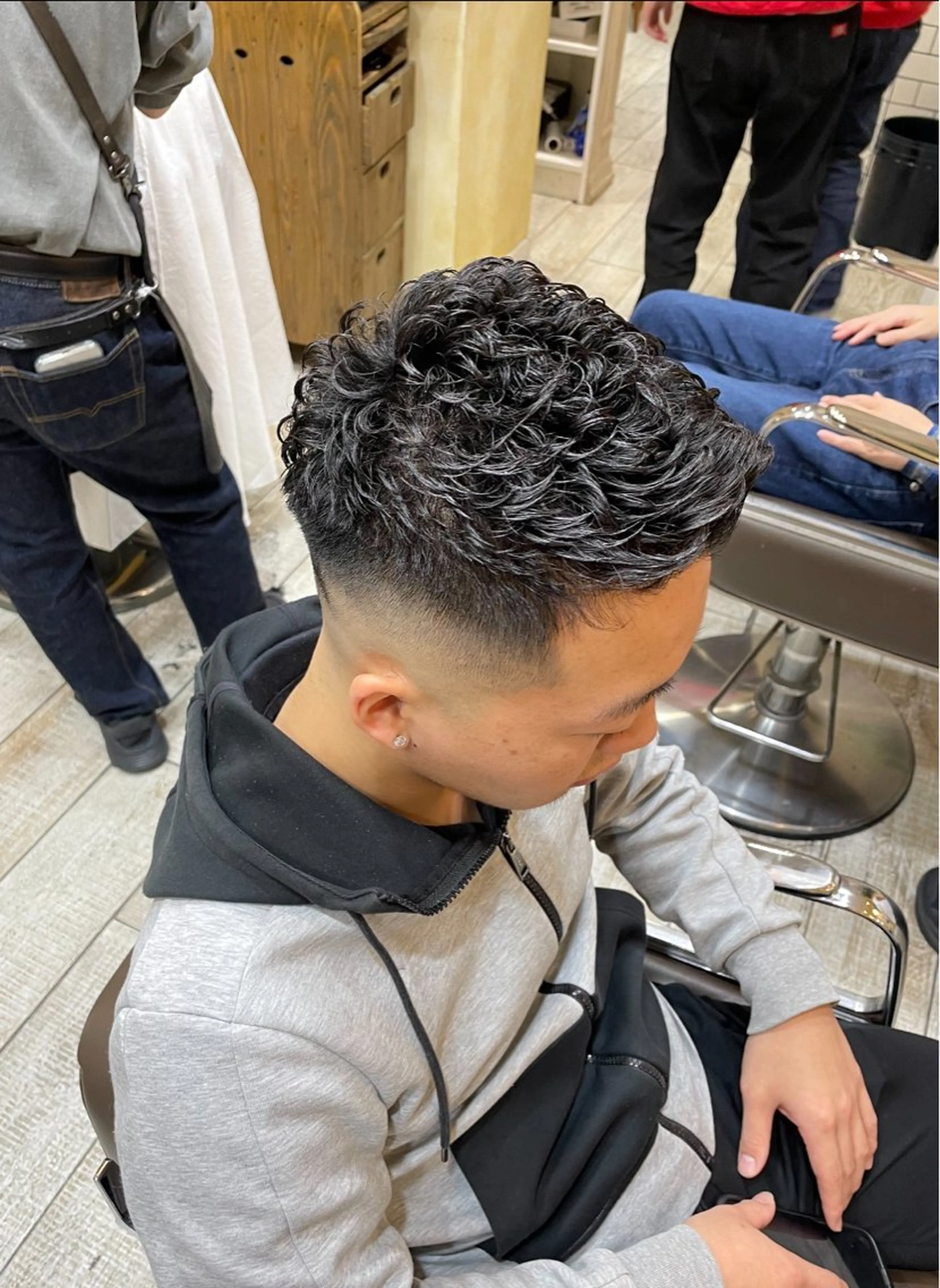 【メンズ限定】カット＋コテパーマの写真