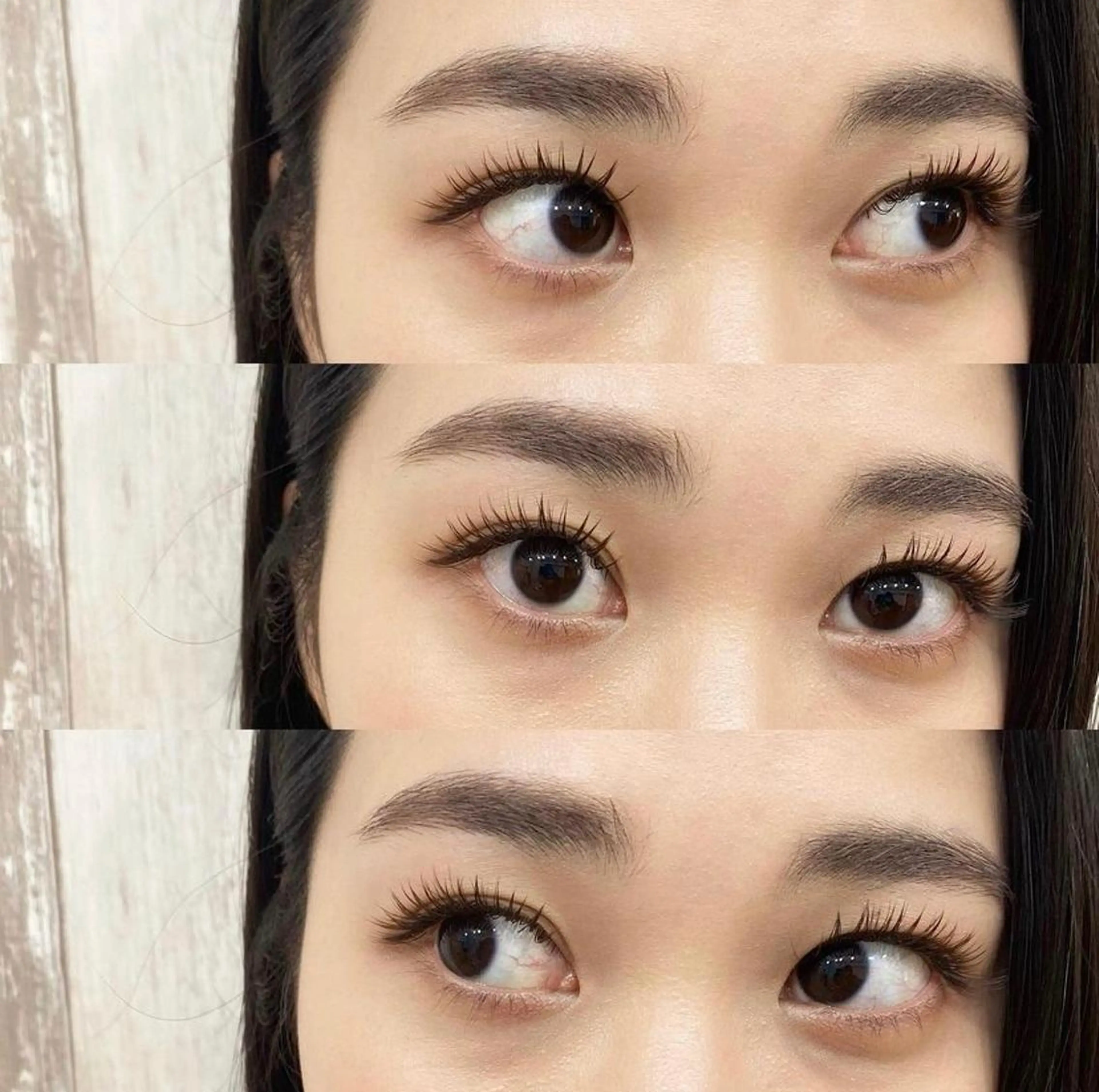 マツエク・マツパ アップワードラッシュ マツエク La SHE's難波店所属・KA EDEのマツエク・マツパデザイン