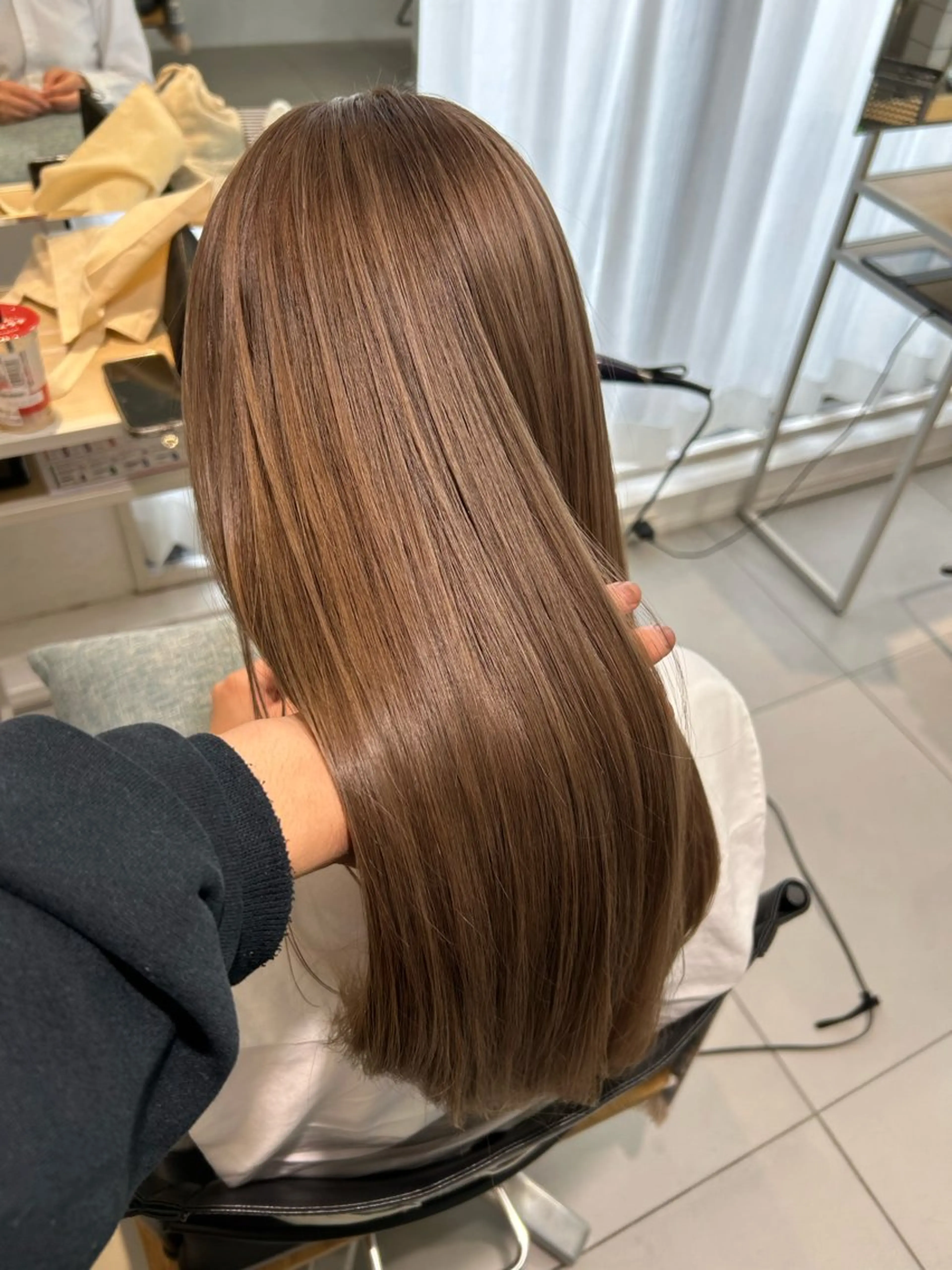 【☘️全員OK☘️】超透明感カラー➕うる艶2stepトリートメント✨✨の写真