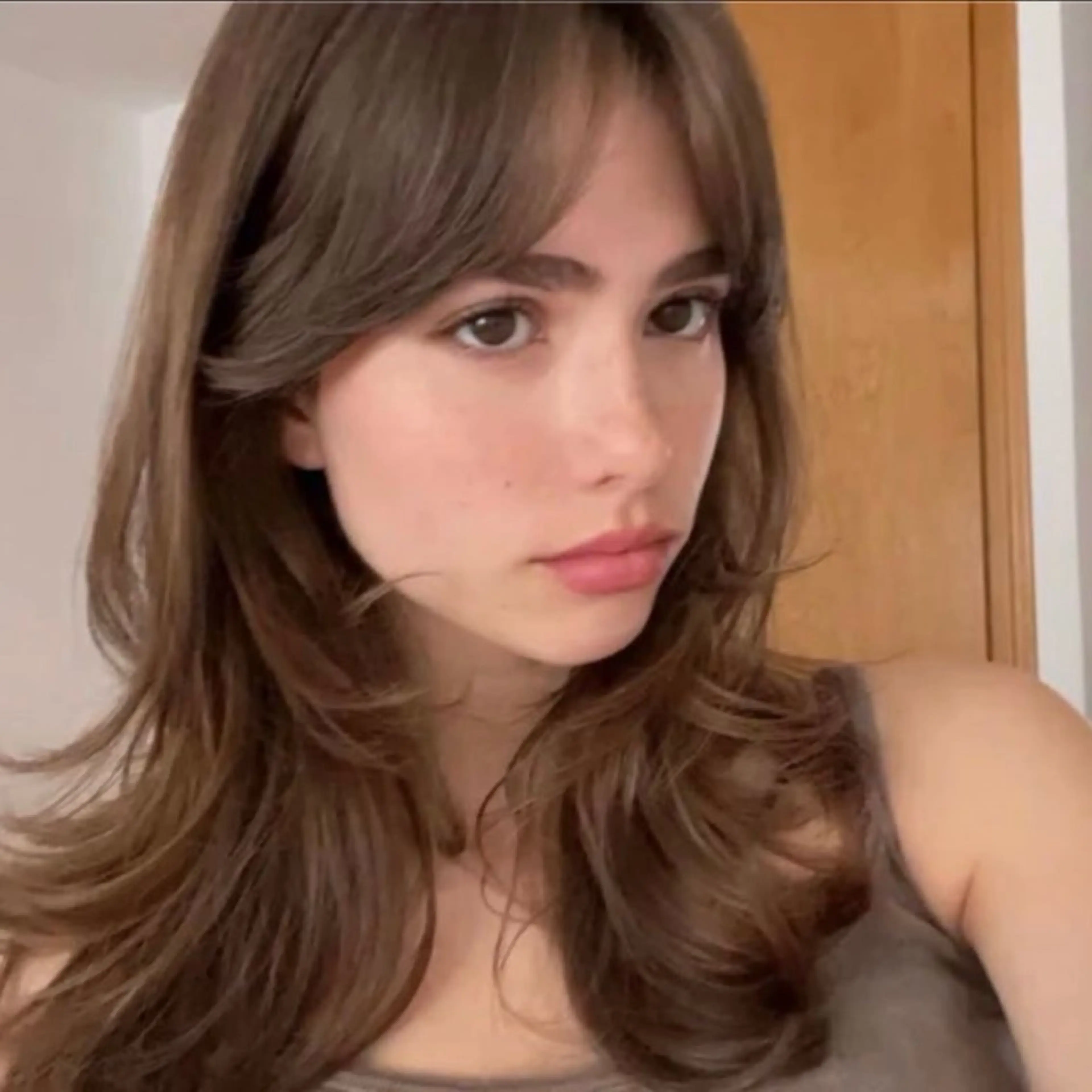 セミロング カラー ベージュカラー ブラウンカラー ブラウンベージュ ヘアカラー トリートメント akane/ベージュ /オリーブ/ブラウンのヘアスタイル