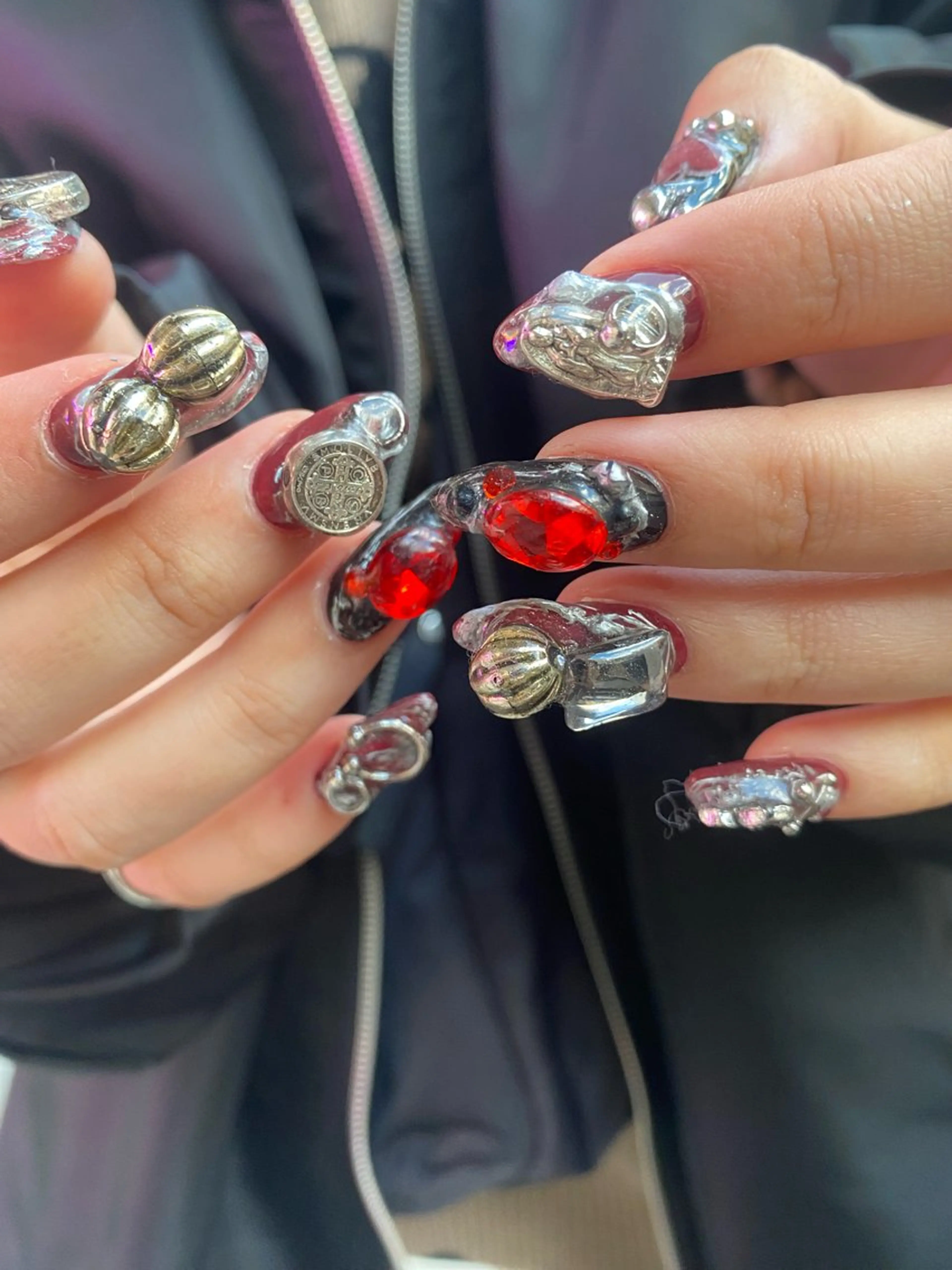 ネイル ハンドネイル .unff所属・hana (..)個 性派/メンズネイル◎のネイルデザイン