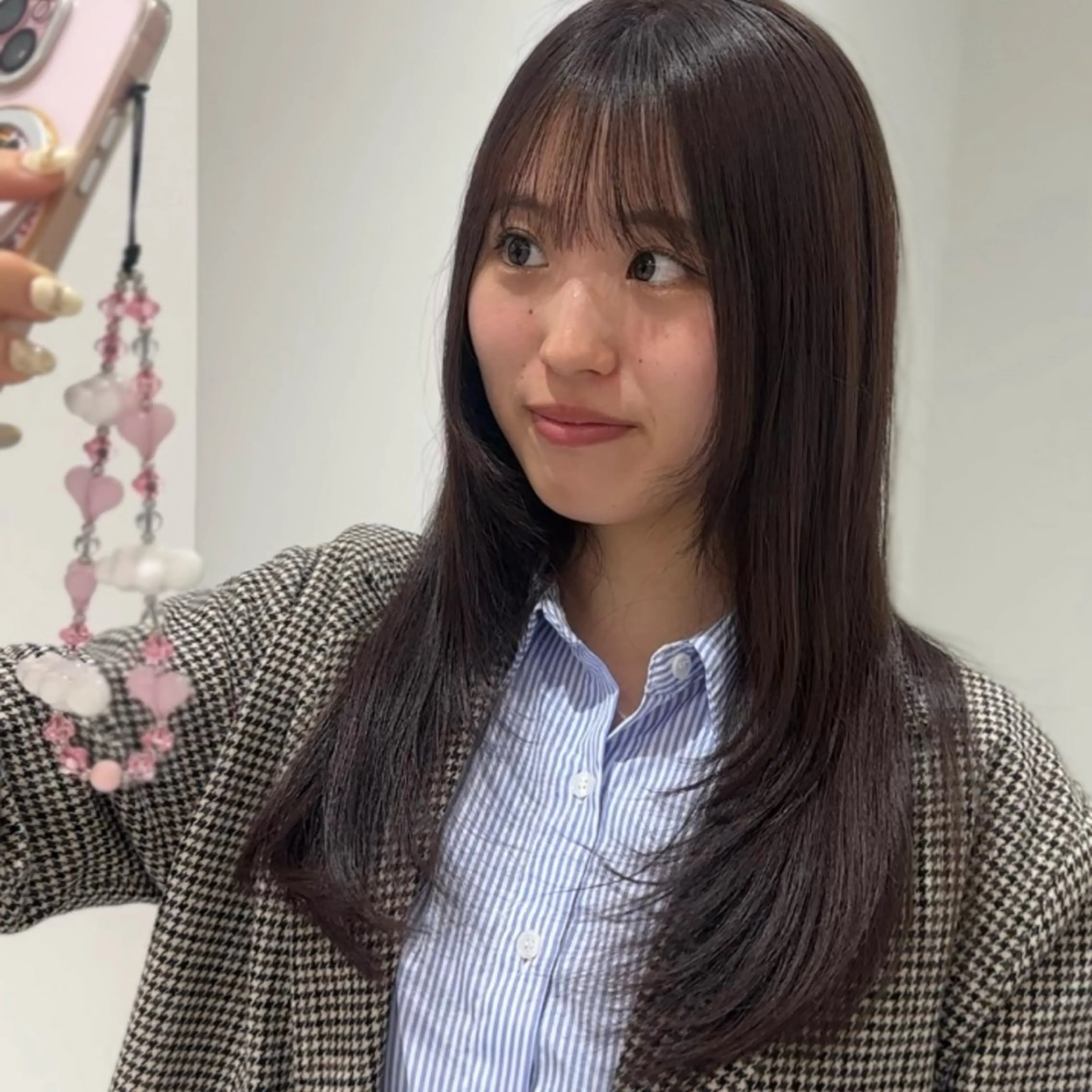 【前髪のうねりを自然に解消】柔らか質感◎前髪専用縮毛矯正🌿の写真