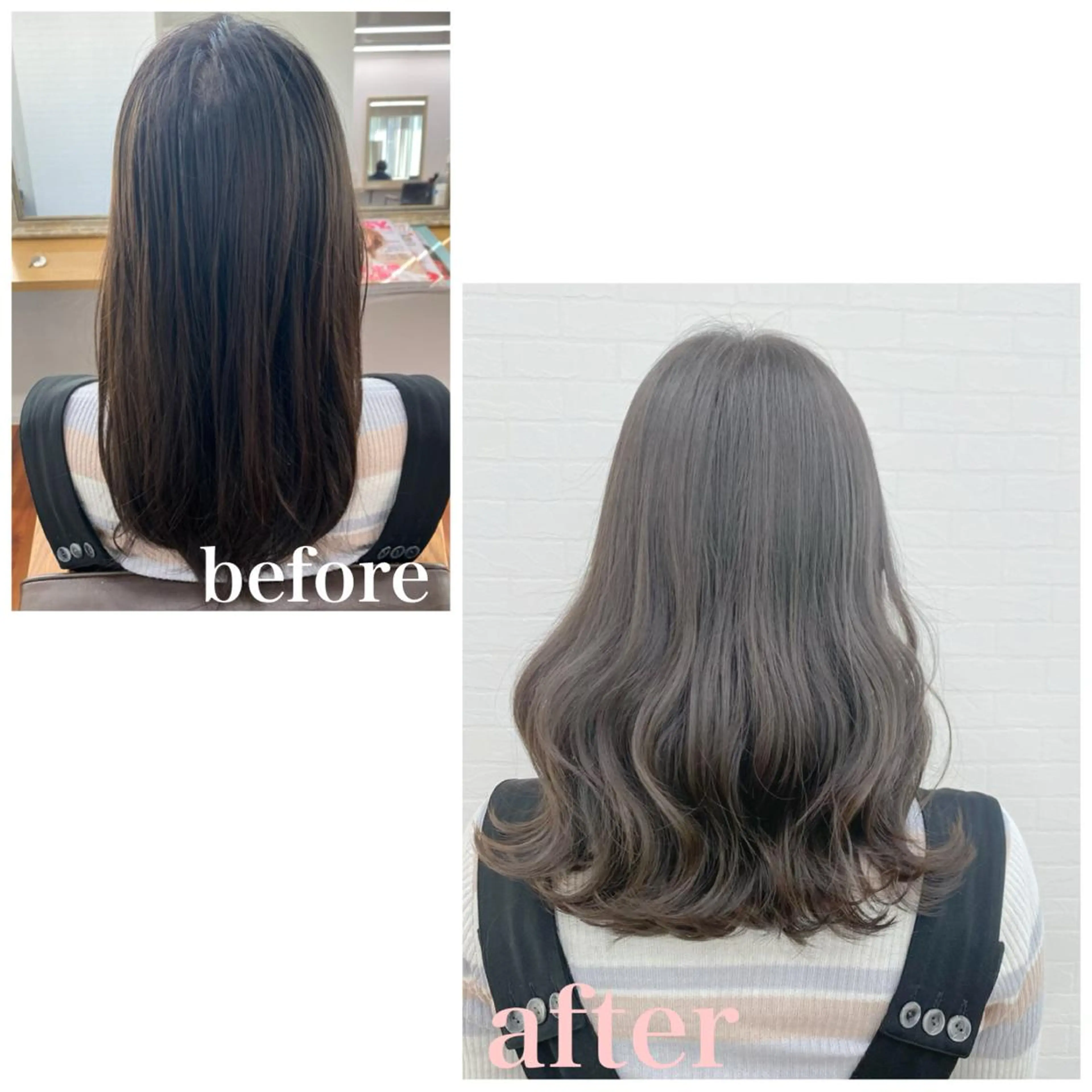 セミロング GRANLUSSO 〜グランルッソ駅前店所属・木口 嘉美のヘアスタイル