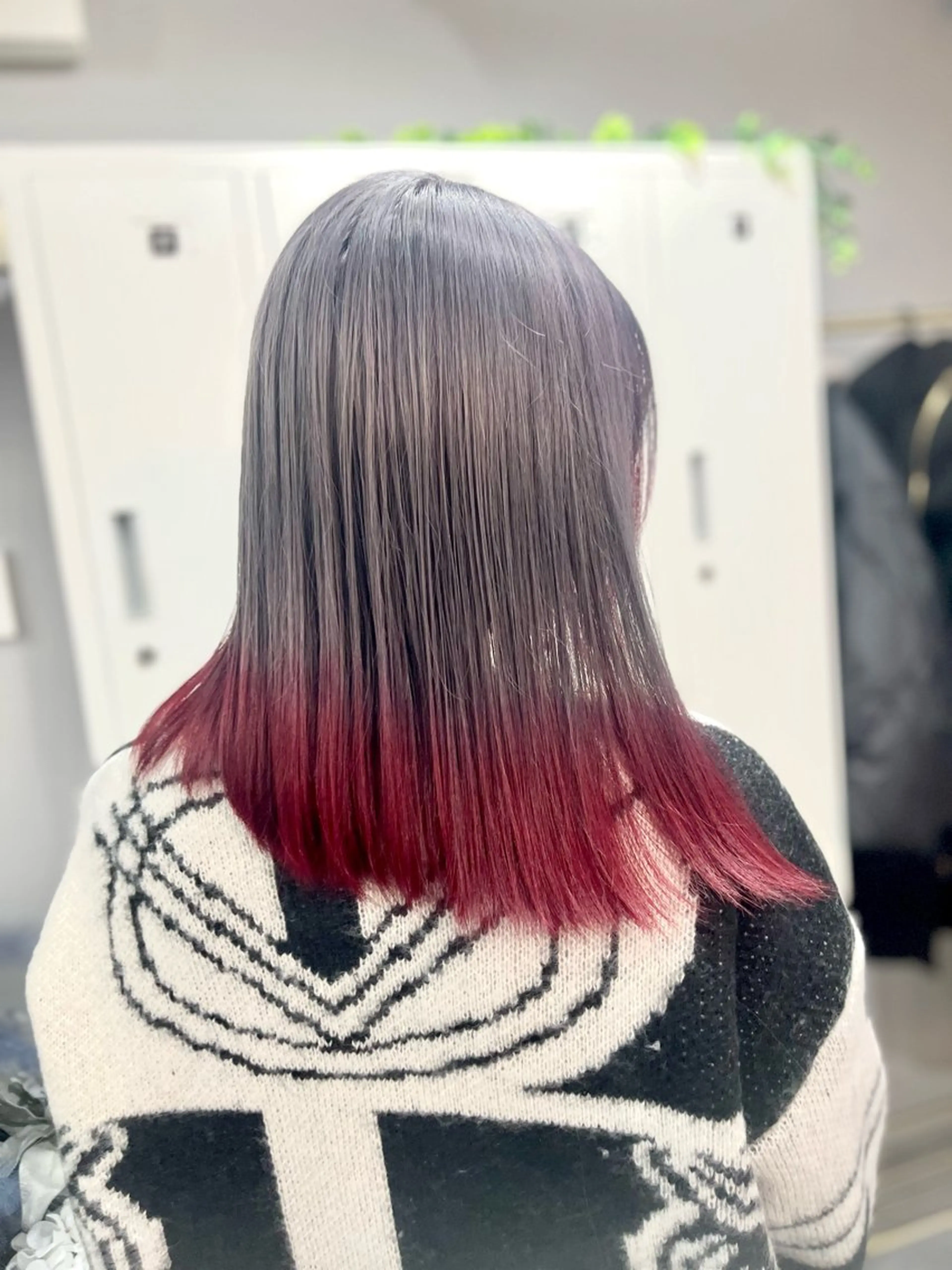 ミディアム ✨艶感/透け感✨Sherry所属・艶髪/ハイトーン Sherryのヘアスタイル