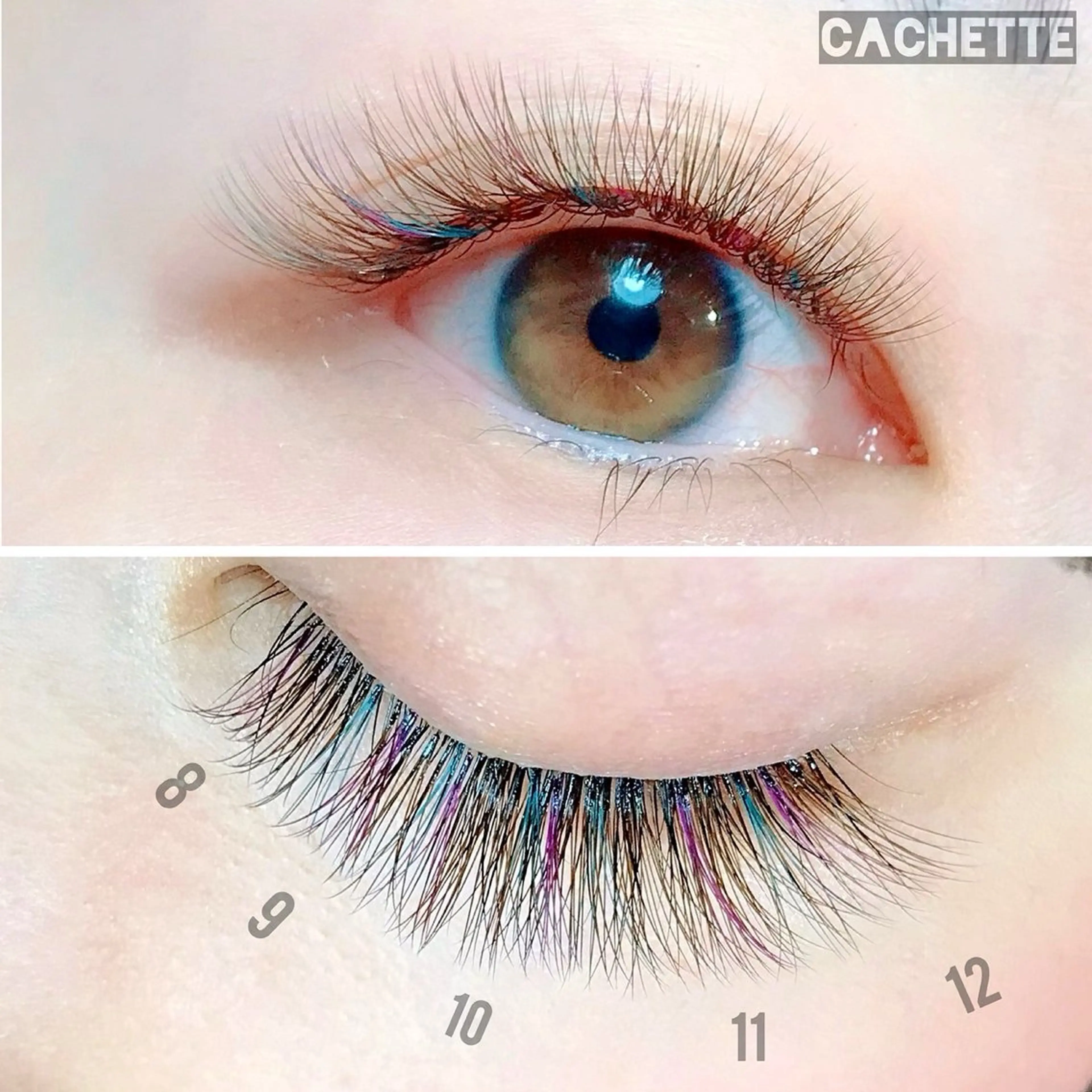マツエク・マツパ cachette eyelash所属・月森 未奈子のマツエク・マツパデザイン