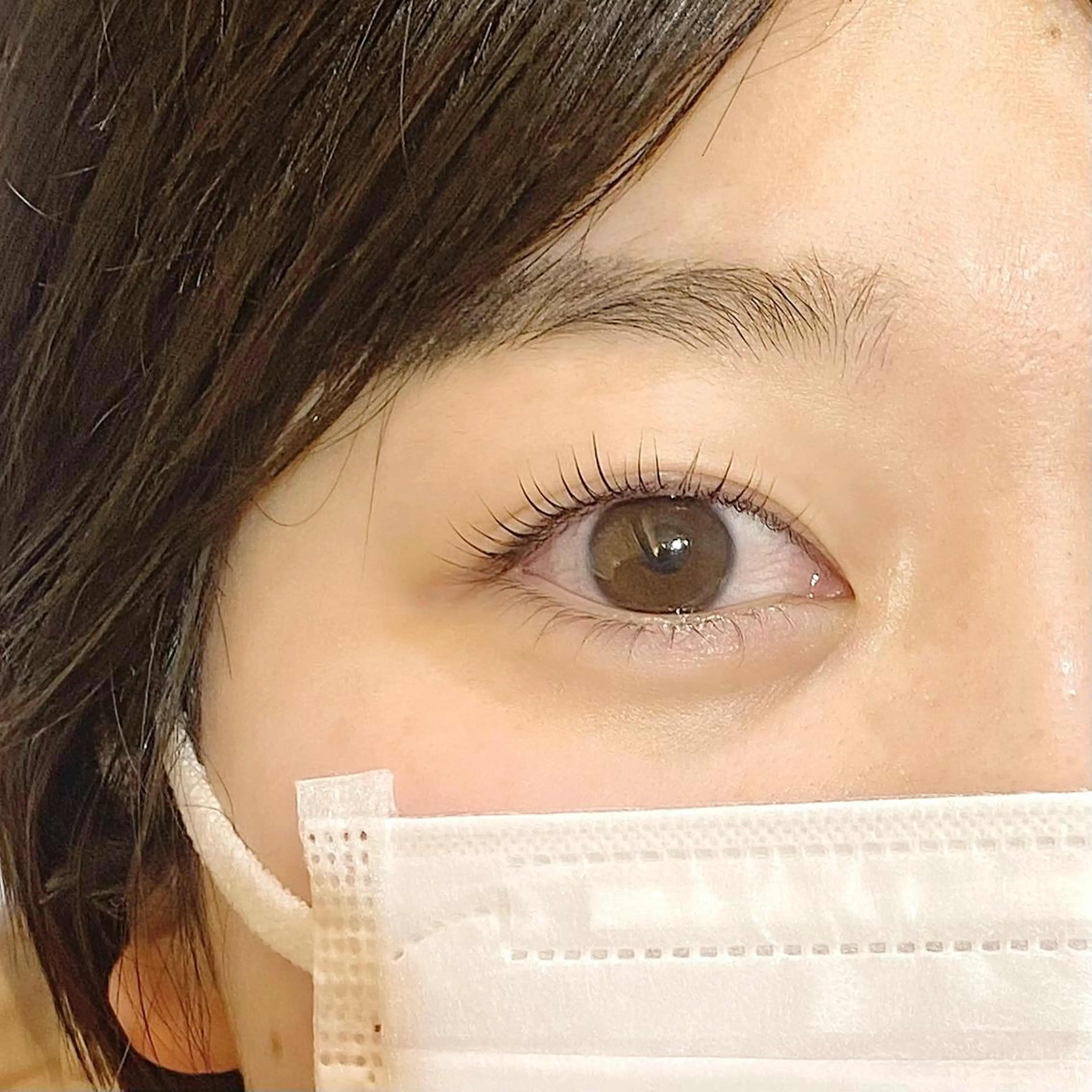 マツエク・マツパ フラットラッシュ ナチュラル パリジェンヌラッシュリフト ボリュームラッシュ マツパ パリジェンヌ上下 恵比寿ayakaのマツエク・マツパデザイン