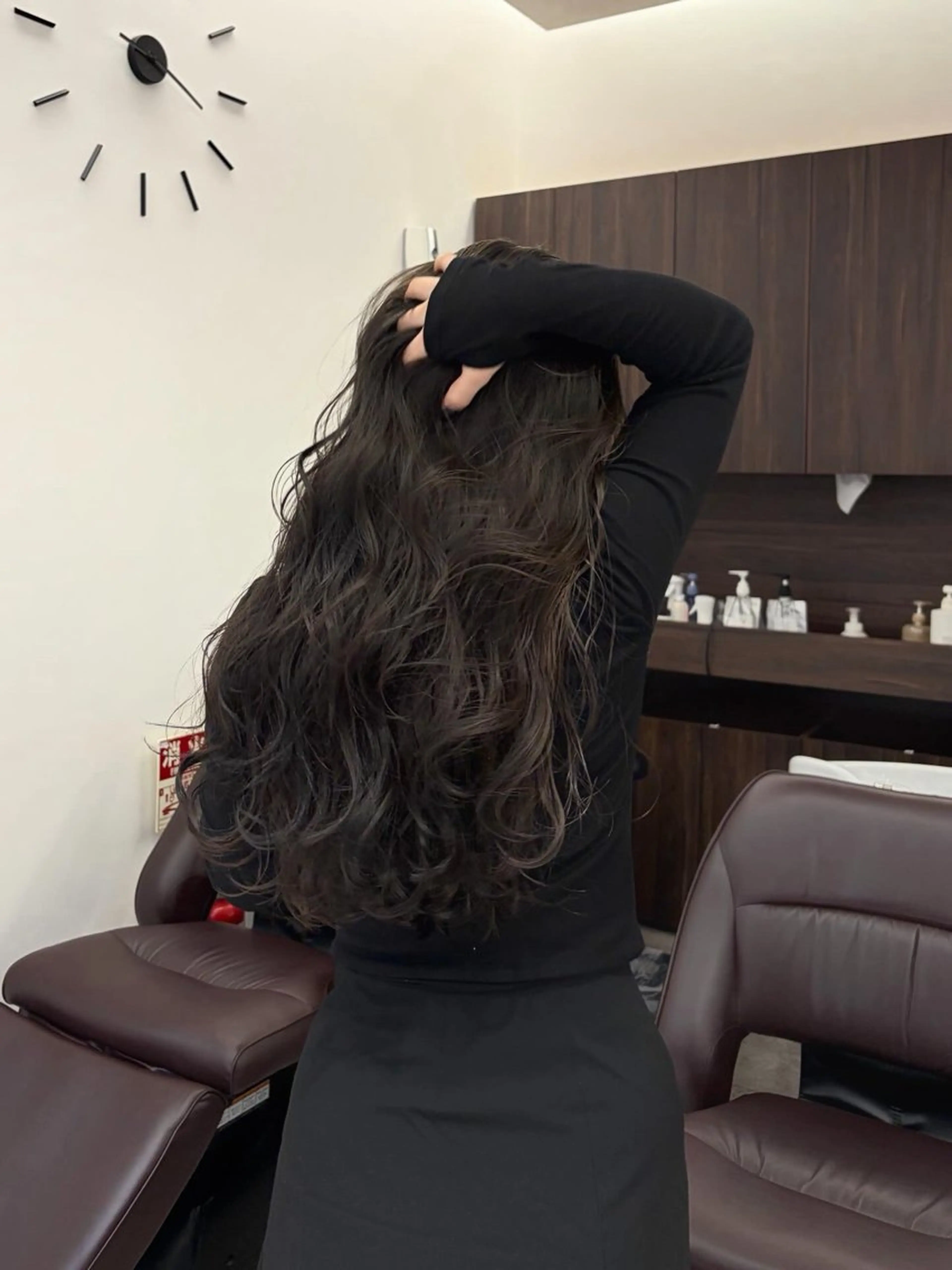 ロング ヘアカラー ショートカットモデル /天王寺/ホノカのヘアスタイル