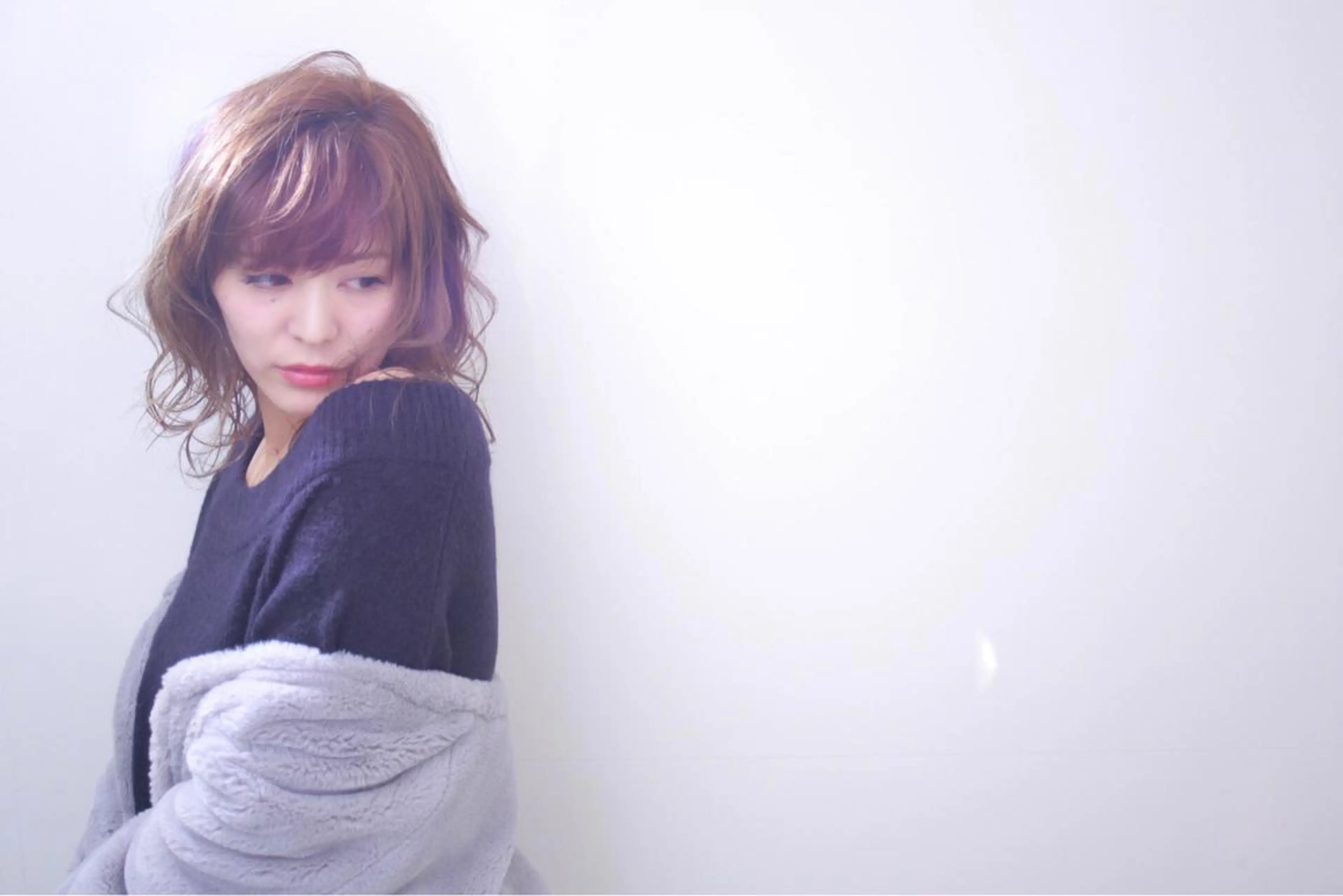 ミディアム 伊藤 裕貴のヘアスタイル