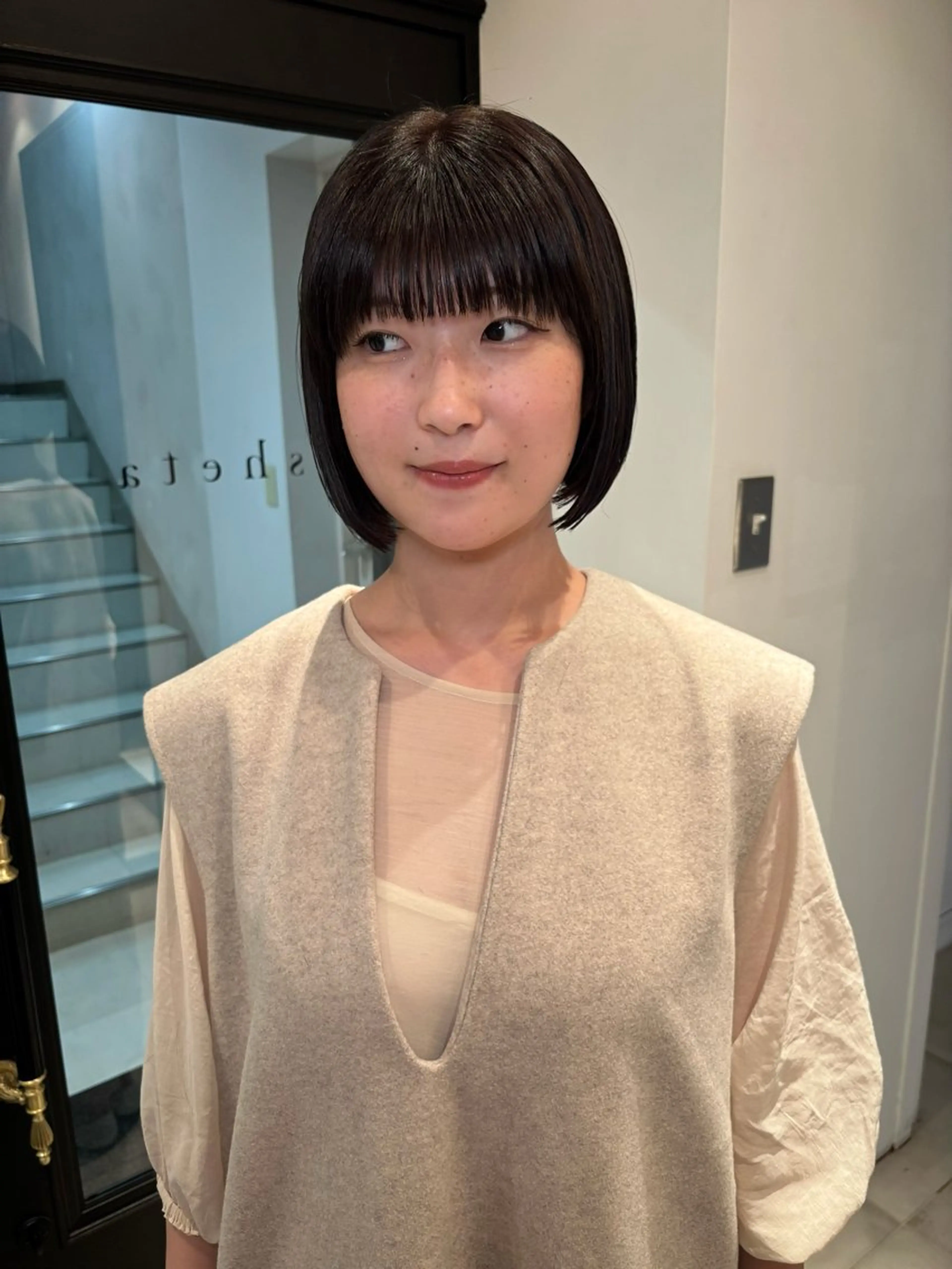 ショート rizu　/ ボブ /中明度カラー❤︎のヘアスタイル