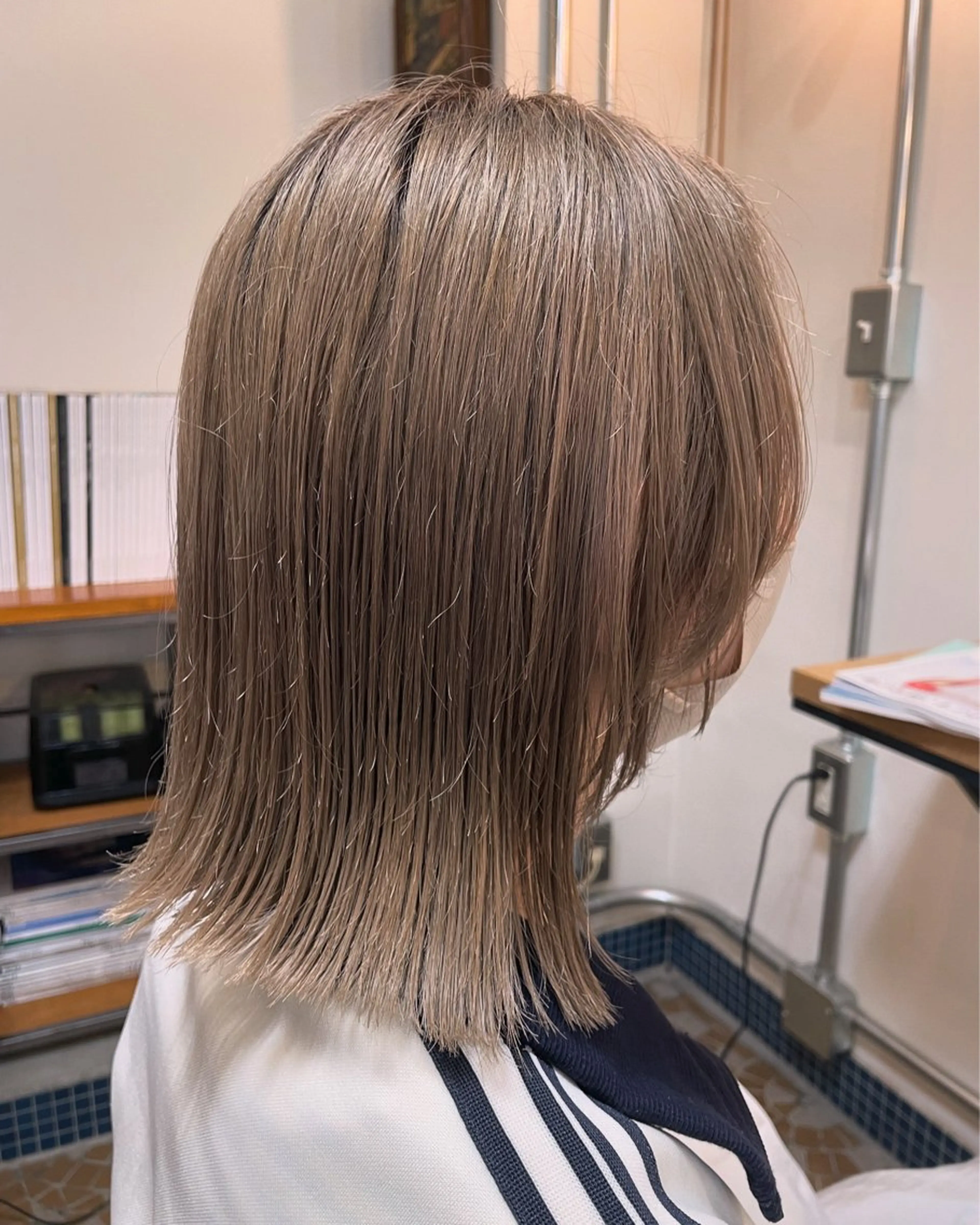 カット+トリートメントカラー🩵の写真