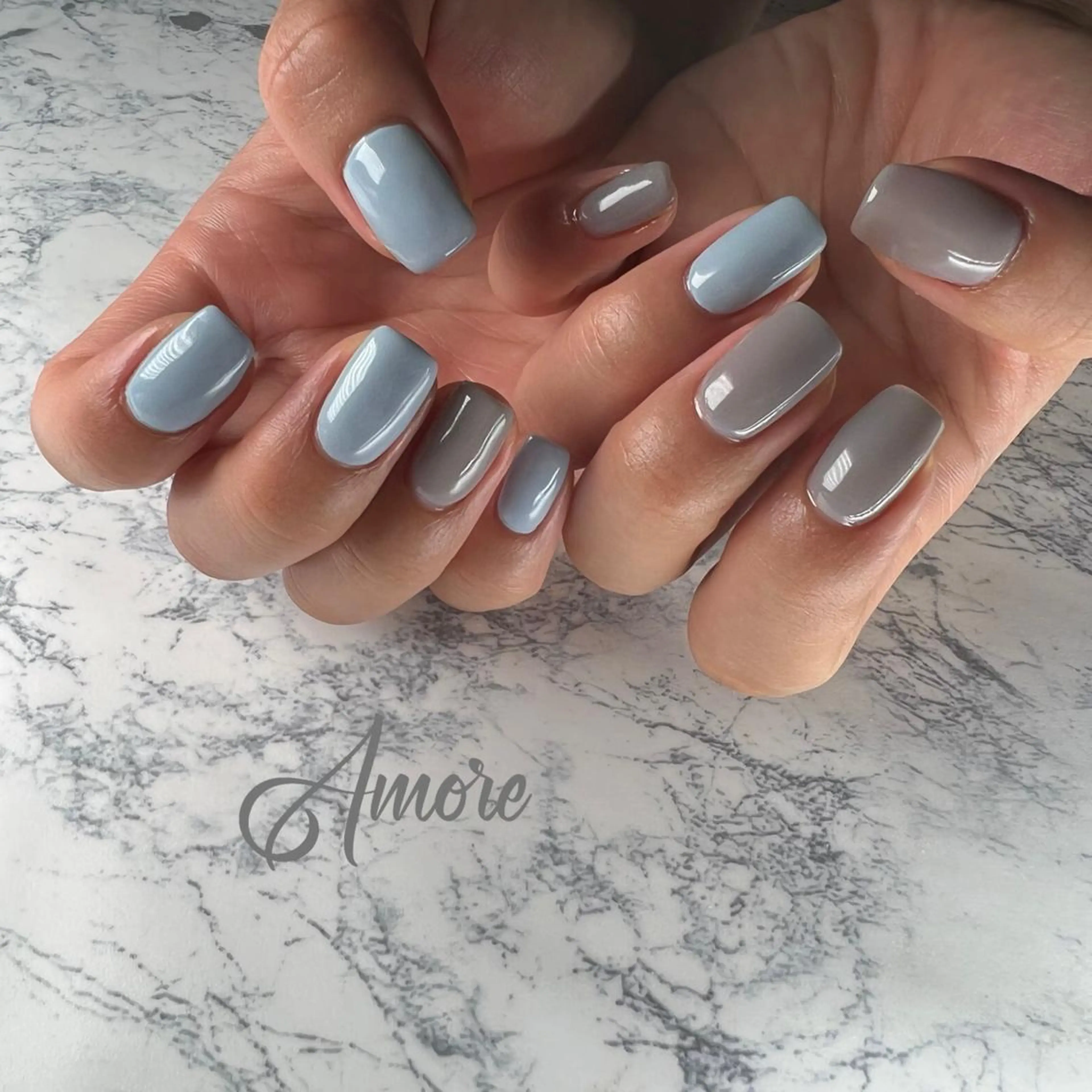 ネイル ジェルネイル 氷ネイル・うるうるネイル マグネットネイル ミラーネイル ニュアンスネイル You kyehwaのネイルデザイン