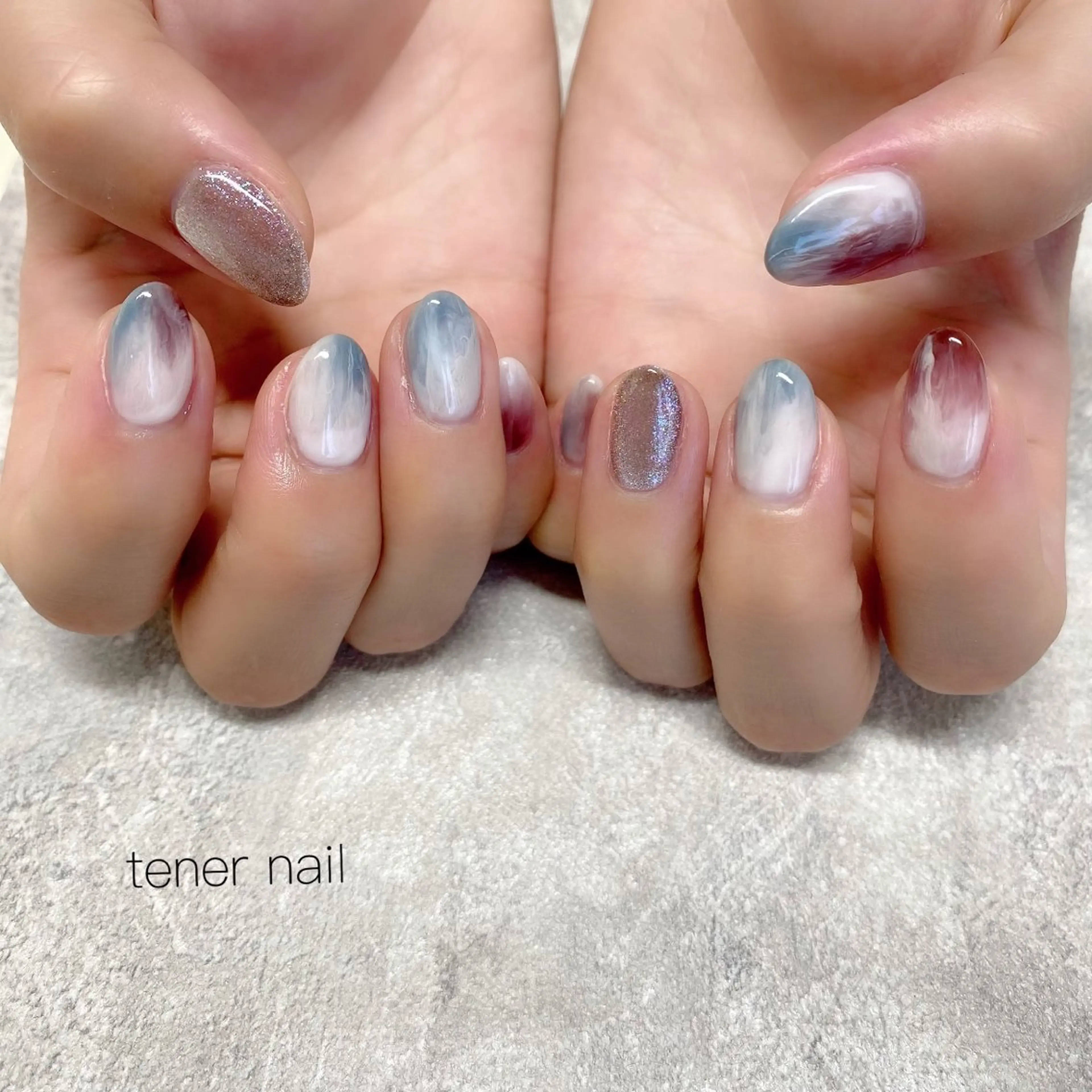ネイル ニュアンスネイル ハンドネイル tener  nail  テネルネイル所属・テネルネイル tener nailのネイルデザイン