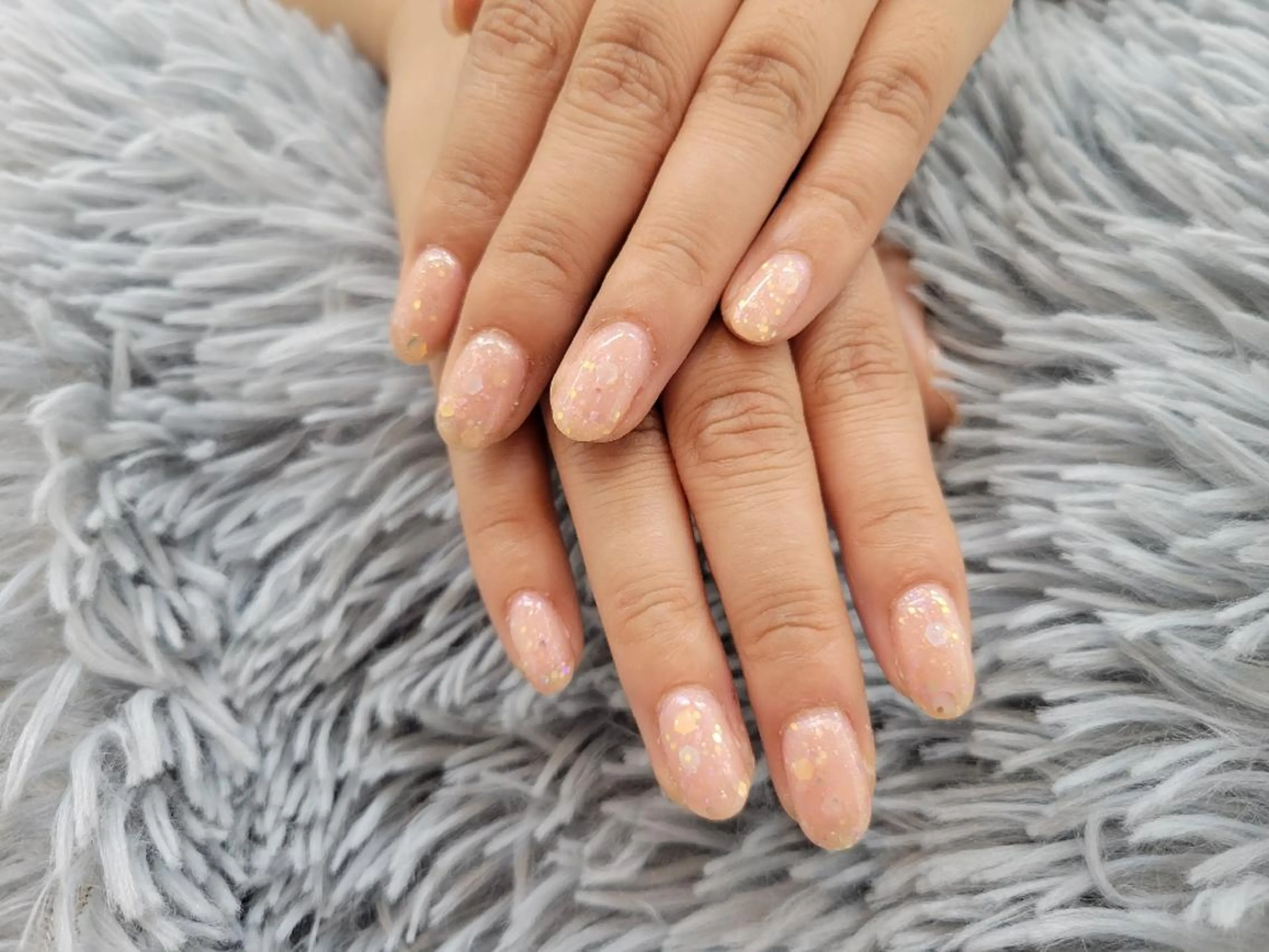 ネイル ワンカラーネイル ピンク ノームロア所属・Gnomes loaのネイルデザイン