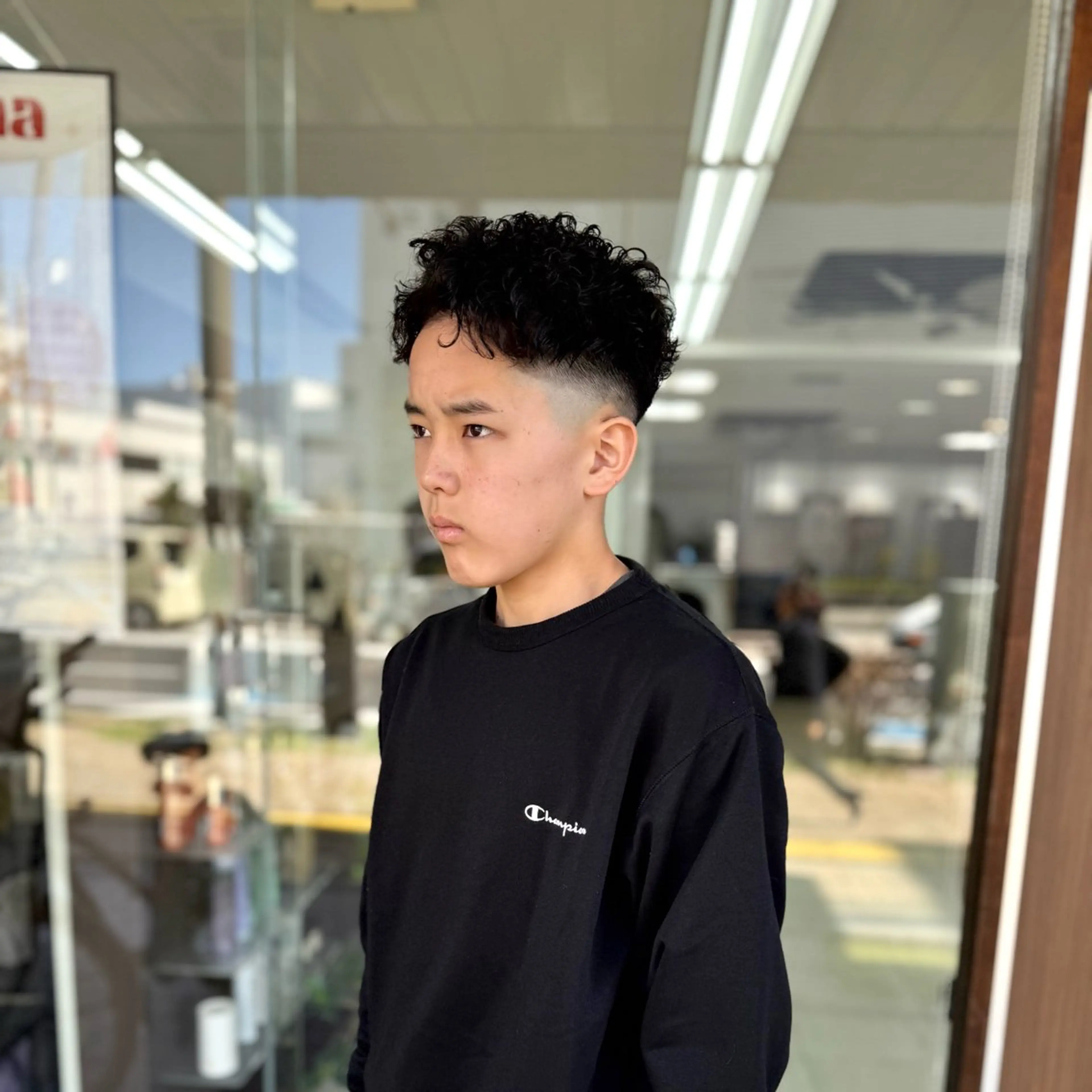 ショート パーマ メンズ ショートヘア カット パーマ メンズパーマの達人 / タカシマダイスケのヘアスタイル